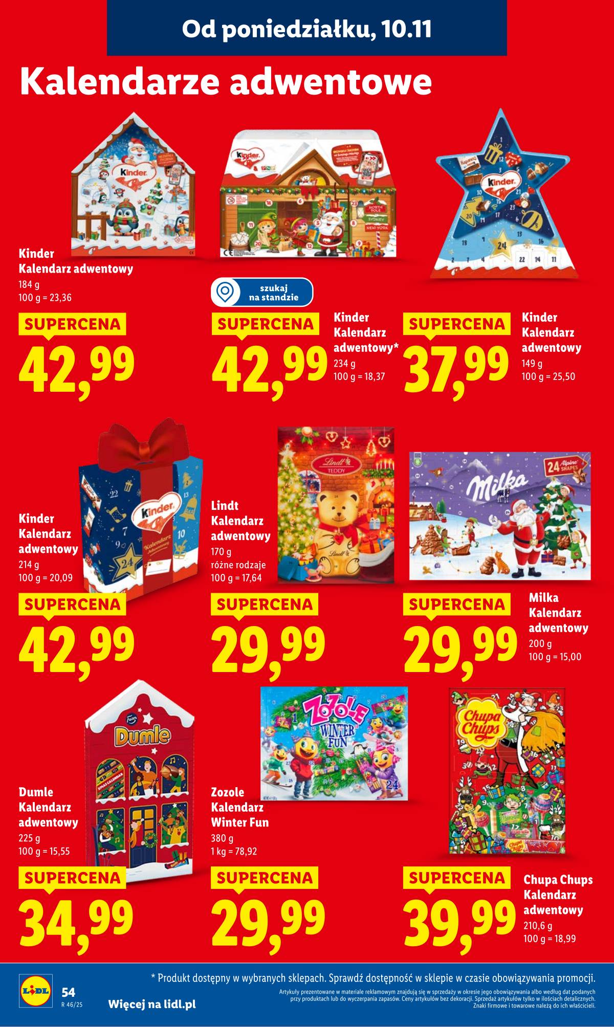 Lidl Lenkija - OFERTA WAŻNA OD 10.11 DO 12.11 54 puslapis