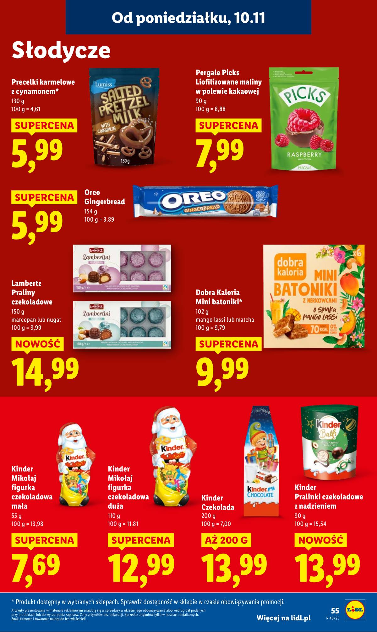 Lidl Lenkija - OFERTA WAŻNA OD 10.11 DO 12.11 55 puslapis
