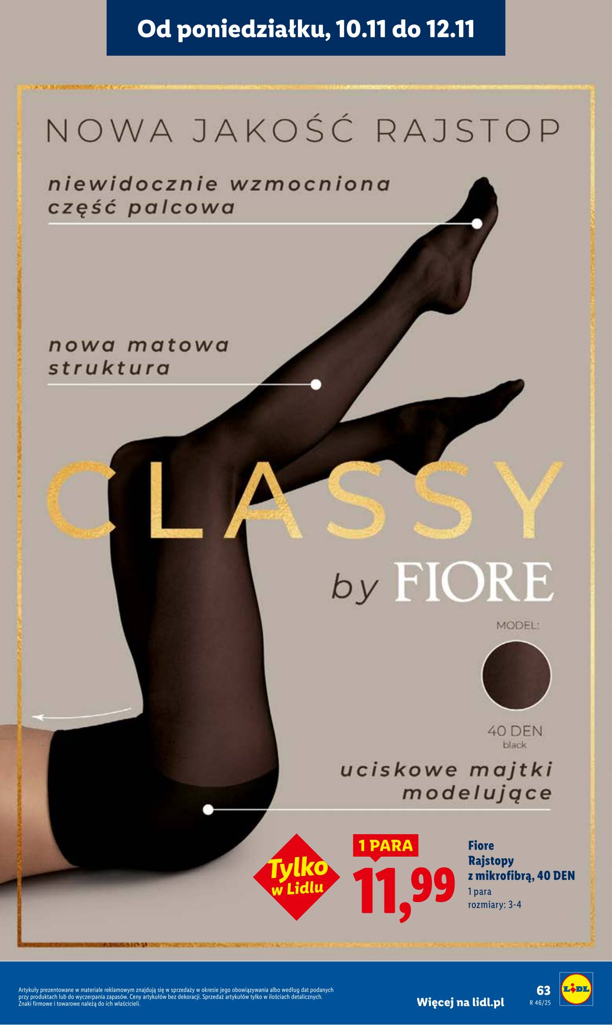 Lidl Lenkija - OFERTA WAŻNA OD 10.11 DO 12.11 65 puslapis