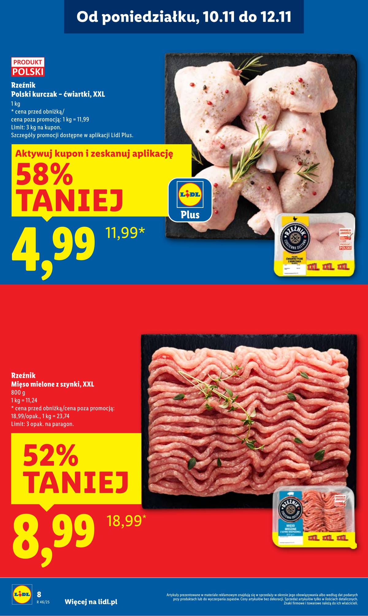 Lidl Lenkija - OFERTA WAŻNA OD 10.11 DO 12.11 8 puslapis