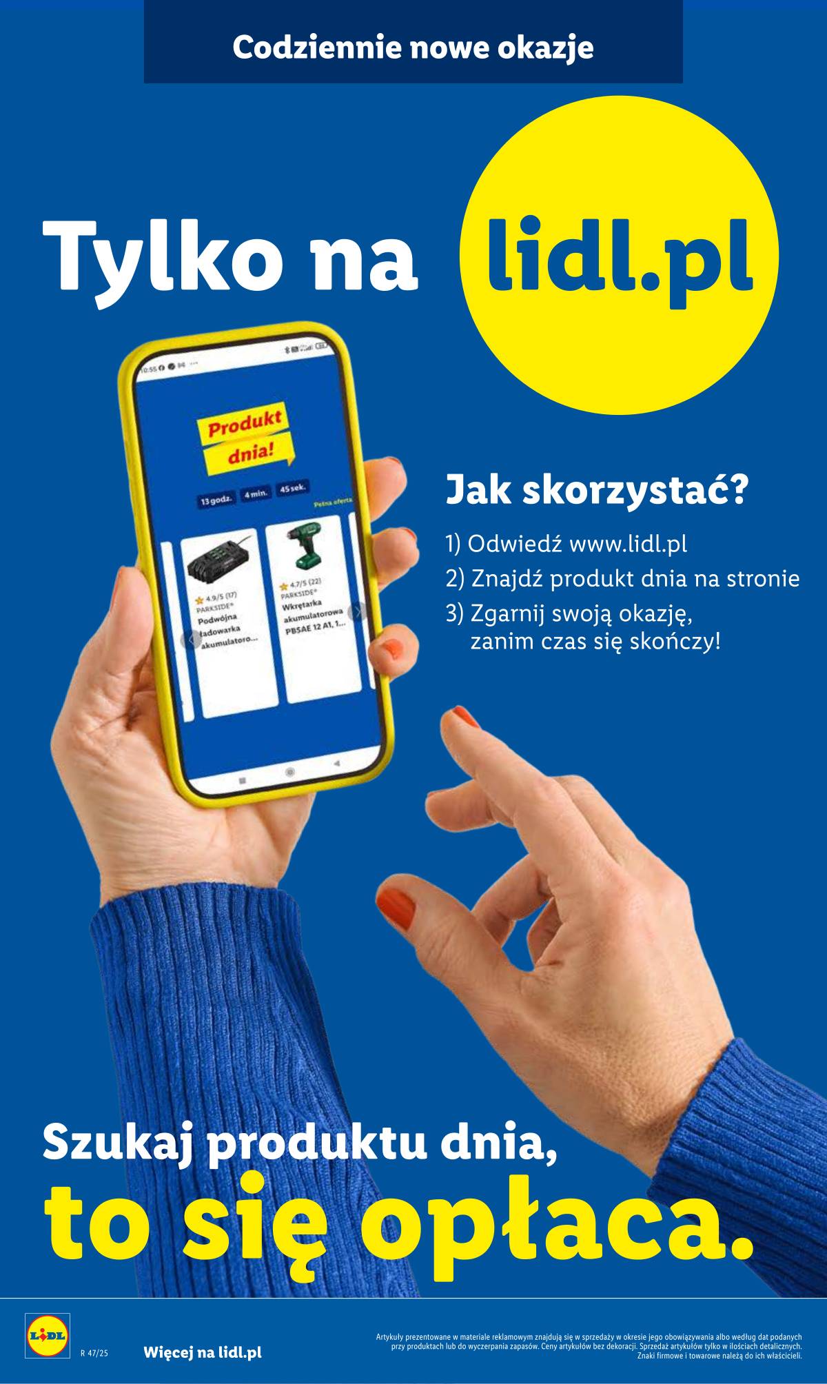 Lidl Lenkija - OFERTA WAŻNA OD 17.11 10 puslapis