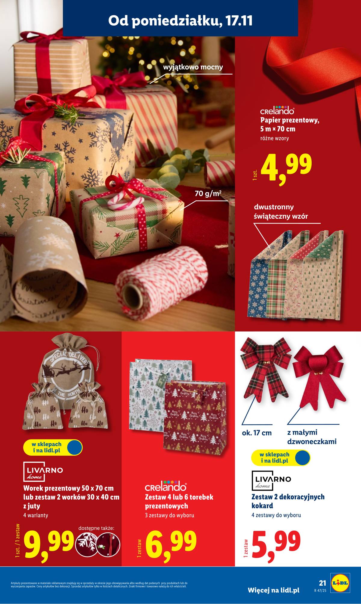 Lidl Lenkija - OFERTA WAŻNA OD 17.11 25 puslapis
