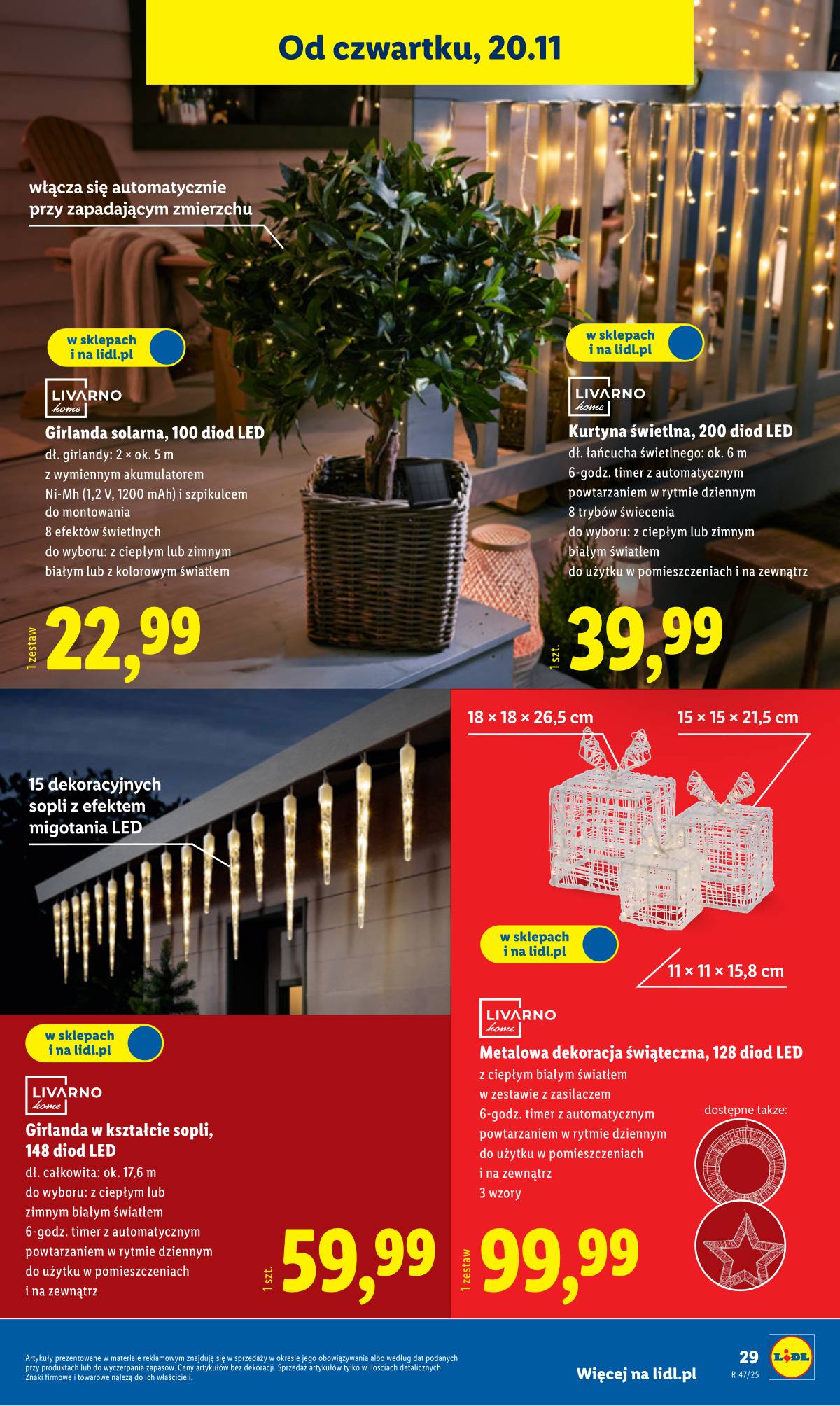 Lidl Lenkija - OFERTA WAŻNA OD 17.11 33 puslapis
