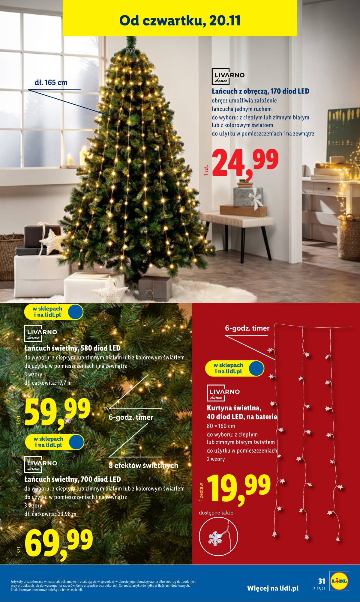 Lidl Lenkija - OFERTA WAŻNA OD 17.11 35 puslapis