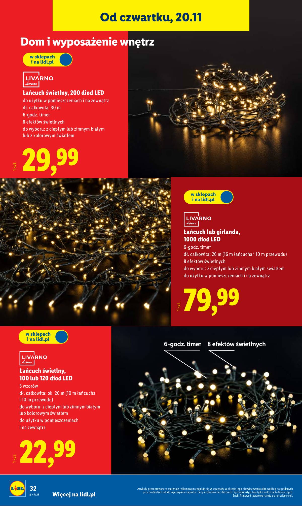 Lidl Lenkija - OFERTA WAŻNA OD 17.11 36 puslapis