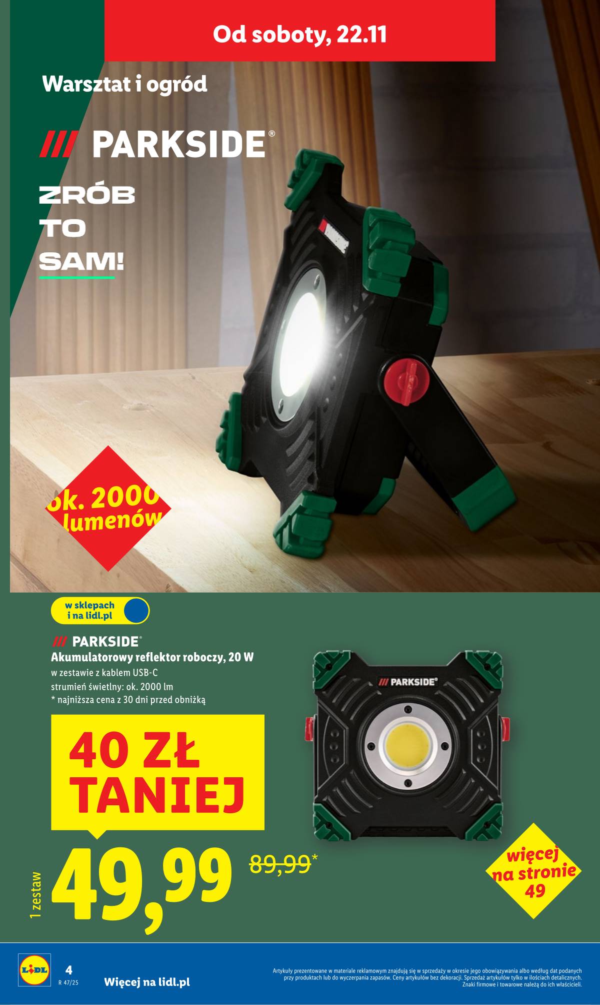 Lidl Lenkija - OFERTA WAŻNA OD 17.11 4 puslapis