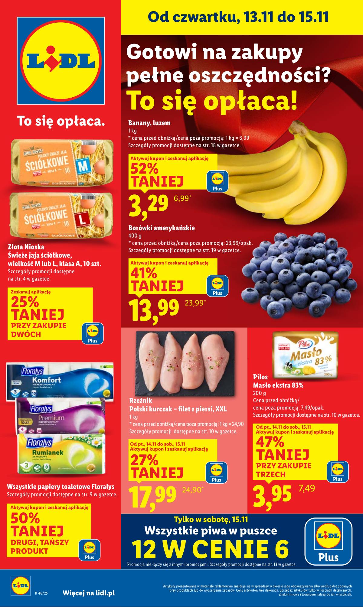 Lidl Lenkija - OFERTA WAŻNA OD 13.11 DO 15.11 1 puslapis