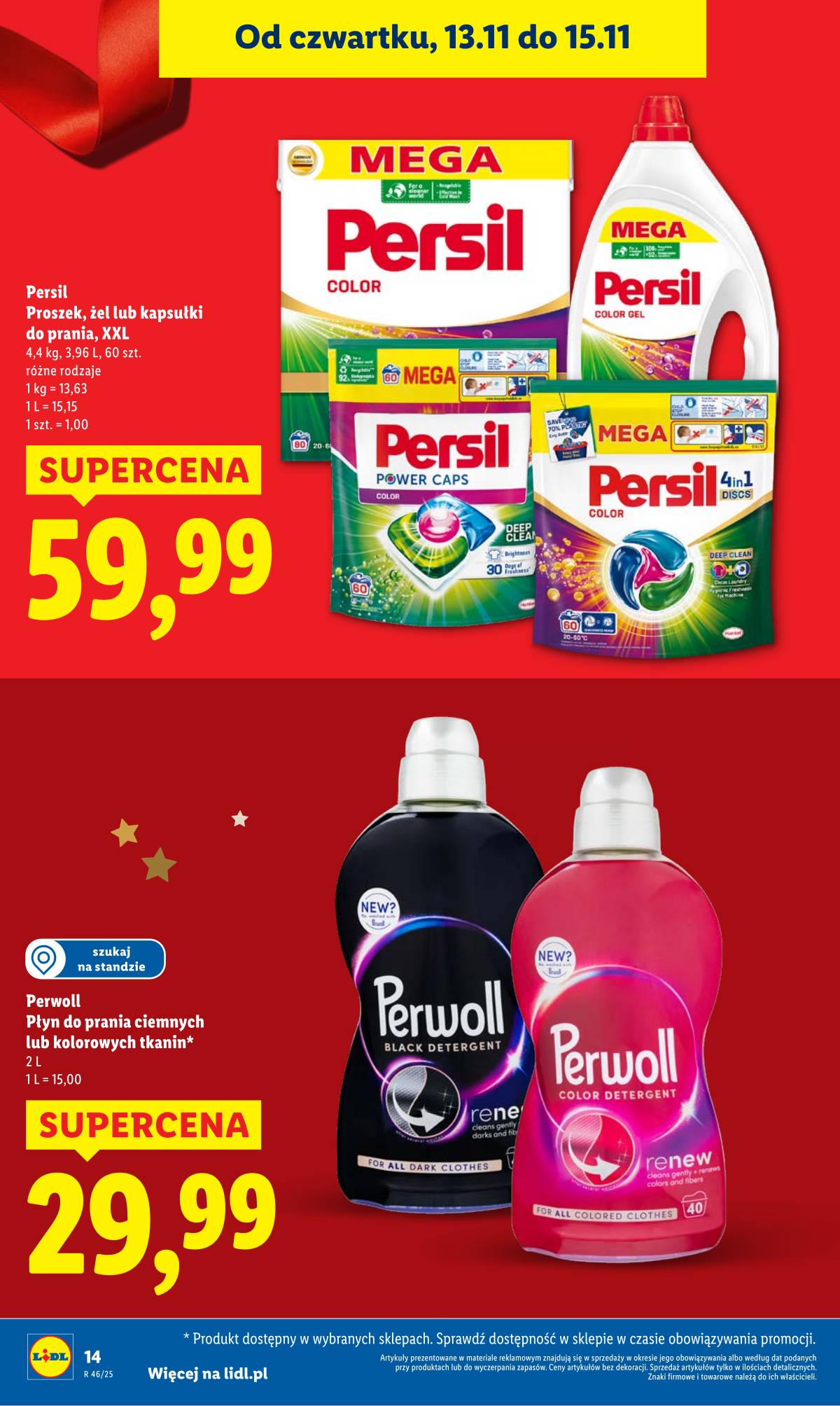 Lidl Lenkija - OFERTA WAŻNA OD 13.11 DO 15.11 14 puslapis