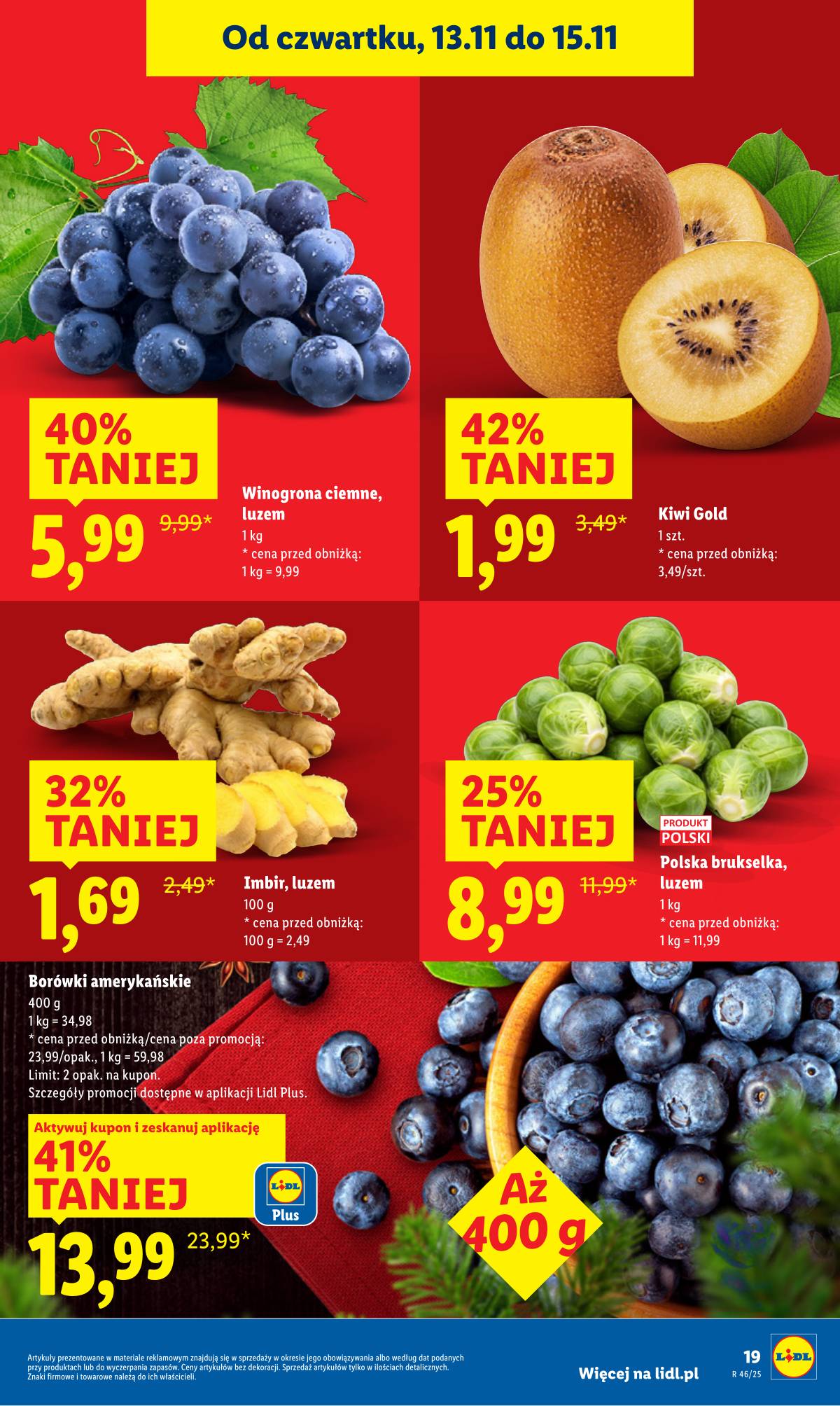 Lidl Lenkija - OFERTA WAŻNA OD 13.11 DO 15.11 19 puslapis