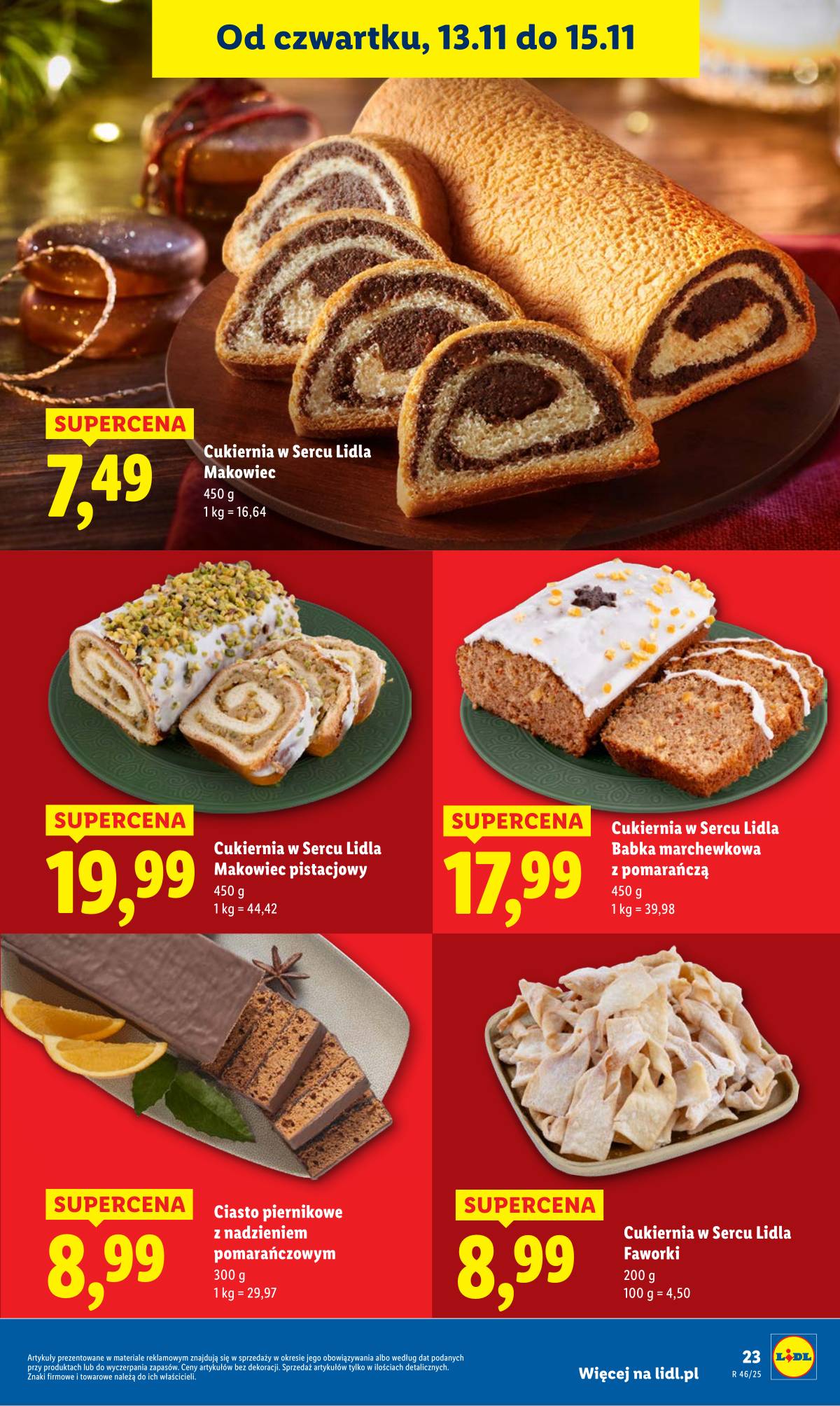 Lidl Lenkija - OFERTA WAŻNA OD 13.11 DO 15.11 23 puslapis