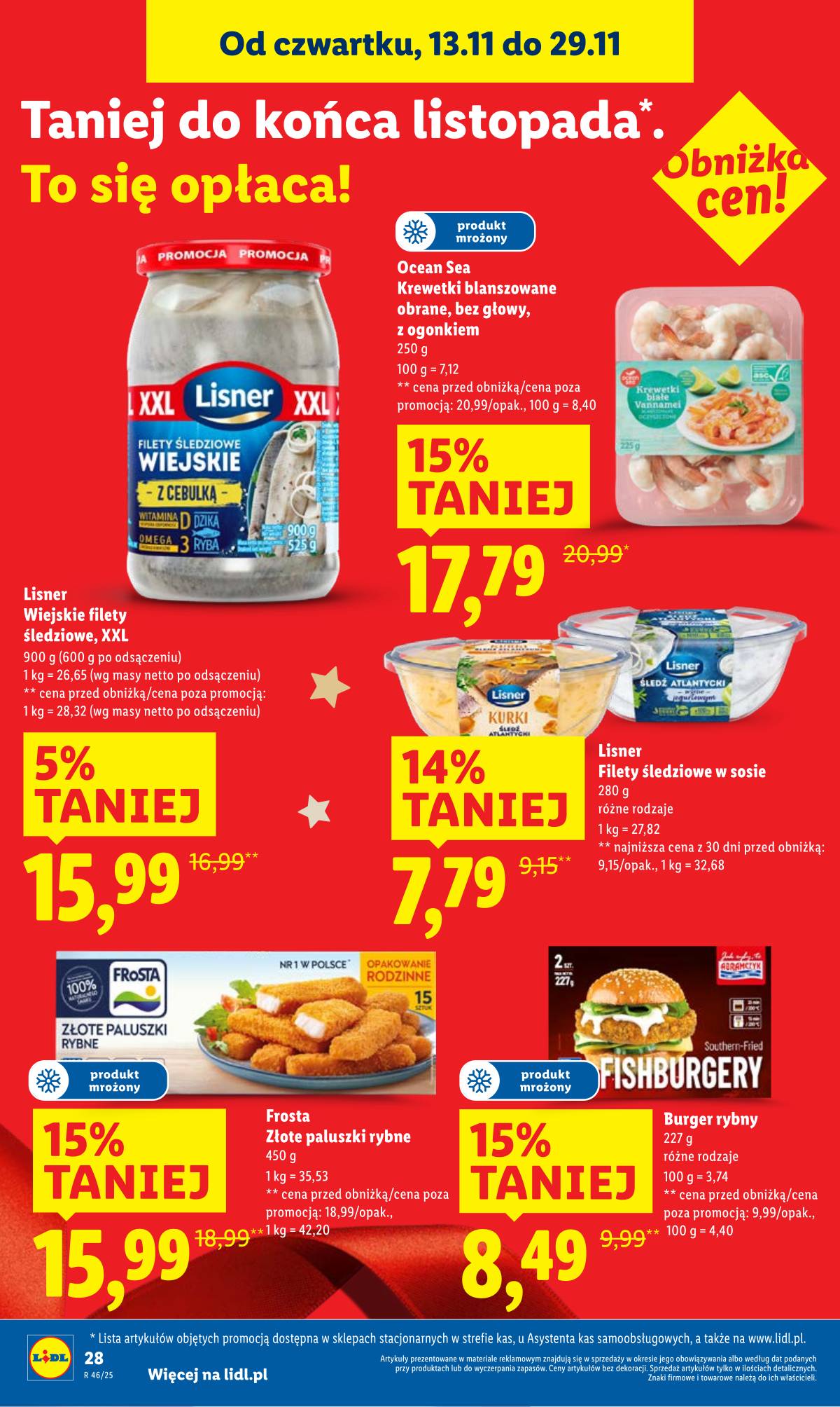 Lidl Lenkija - OFERTA WAŻNA OD 13.11 DO 15.11 28 puslapis