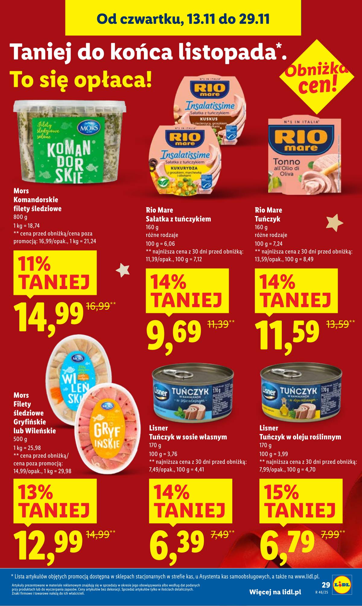 Lidl Lenkija - OFERTA WAŻNA OD 13.11 DO 15.11 29 puslapis