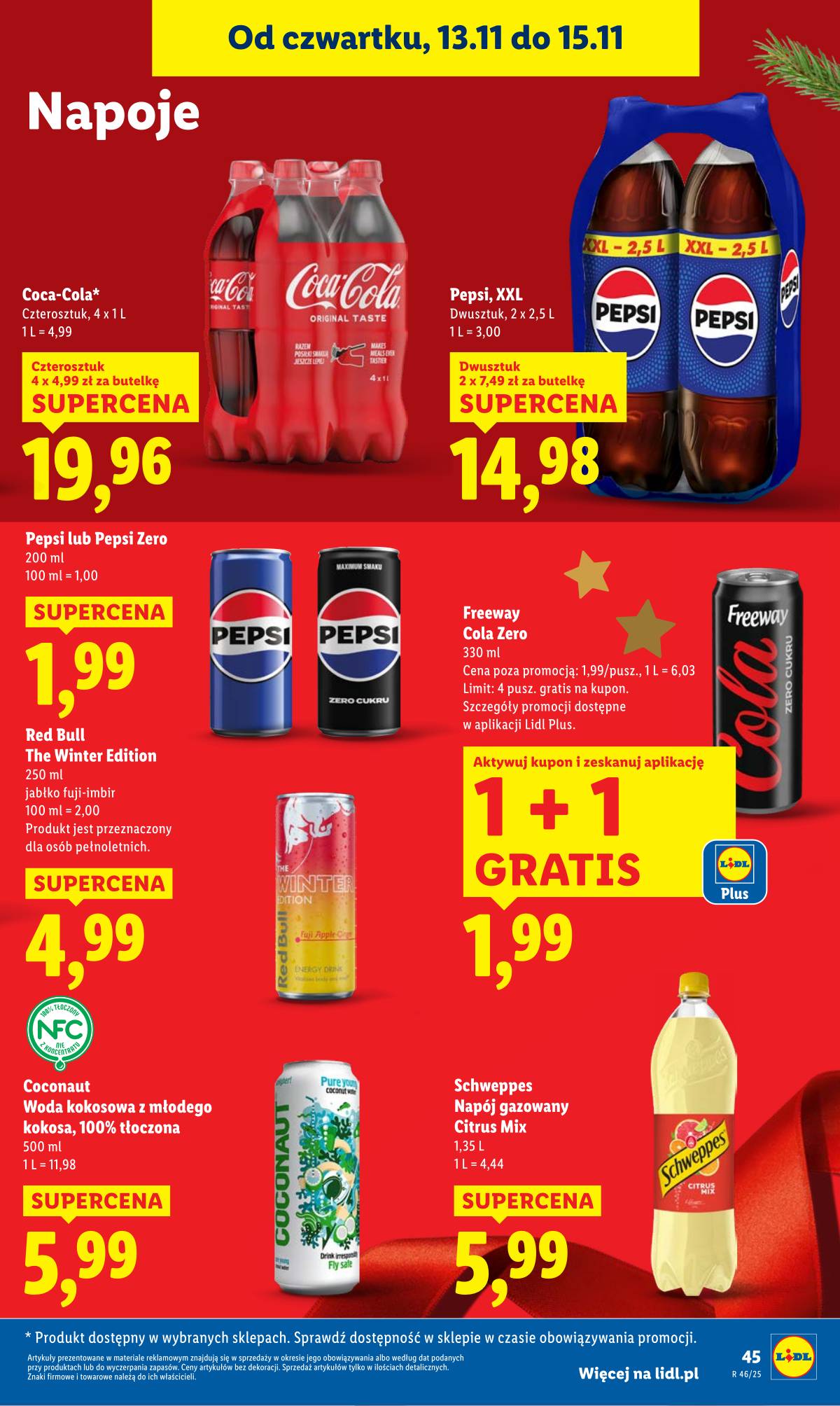 Lidl Lenkija - OFERTA WAŻNA OD 13.11 DO 15.11 45 puslapis