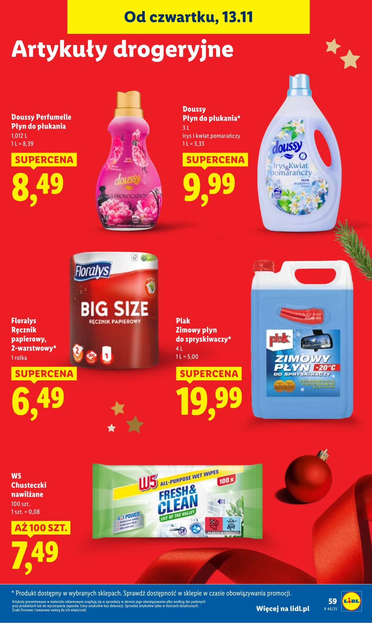 Lidl Lenkija - OFERTA WAŻNA OD 13.11 DO 15.11 61 puslapis
