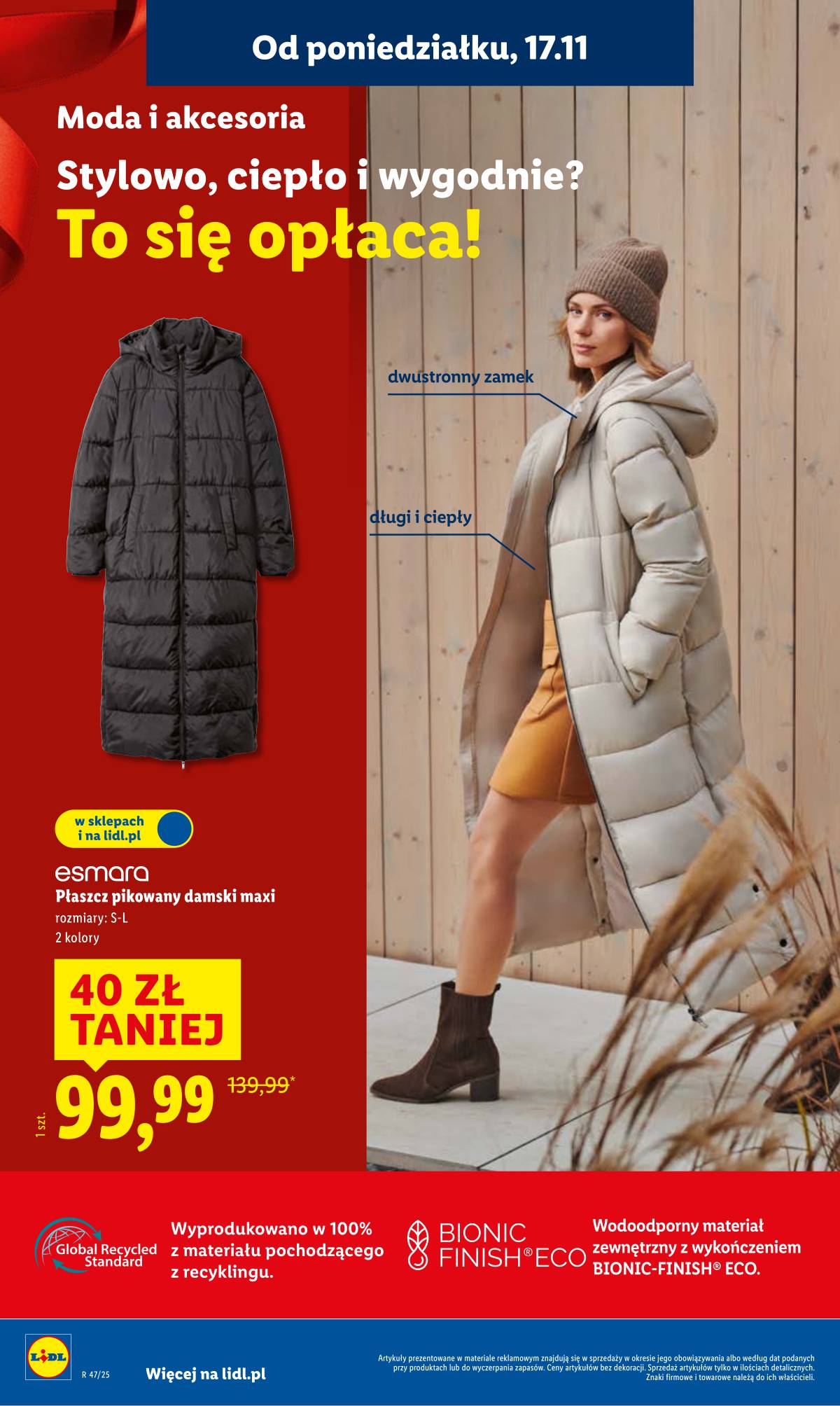 Lidl Lenkija - OFERTA WAŻNA OD 17.11 DO 19.11 10 puslapis