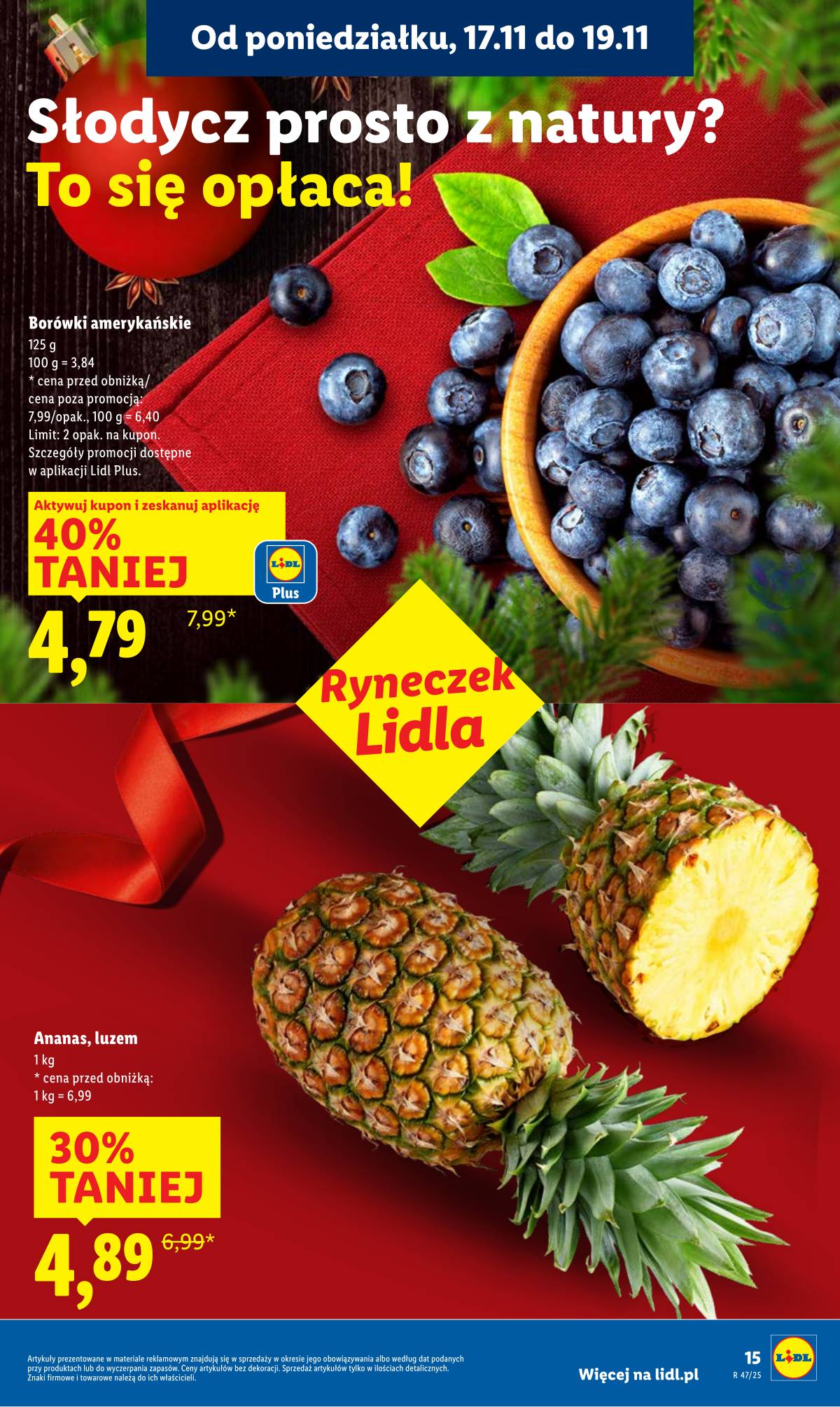 Lidl Lenkija - OFERTA WAŻNA OD 17.11 DO 19.11 15 puslapis