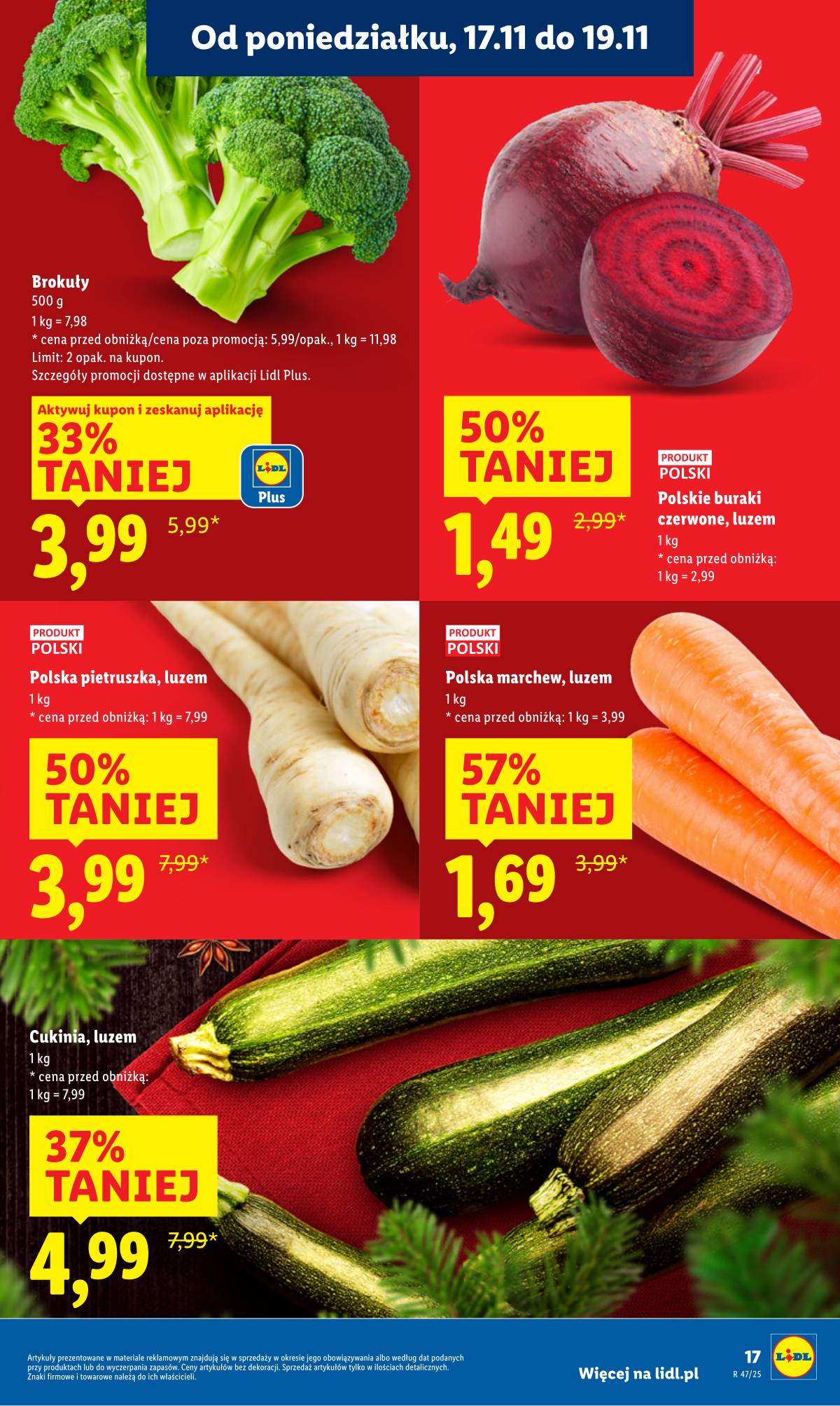 Lidl Lenkija - OFERTA WAŻNA OD 17.11 DO 19.11 17 puslapis