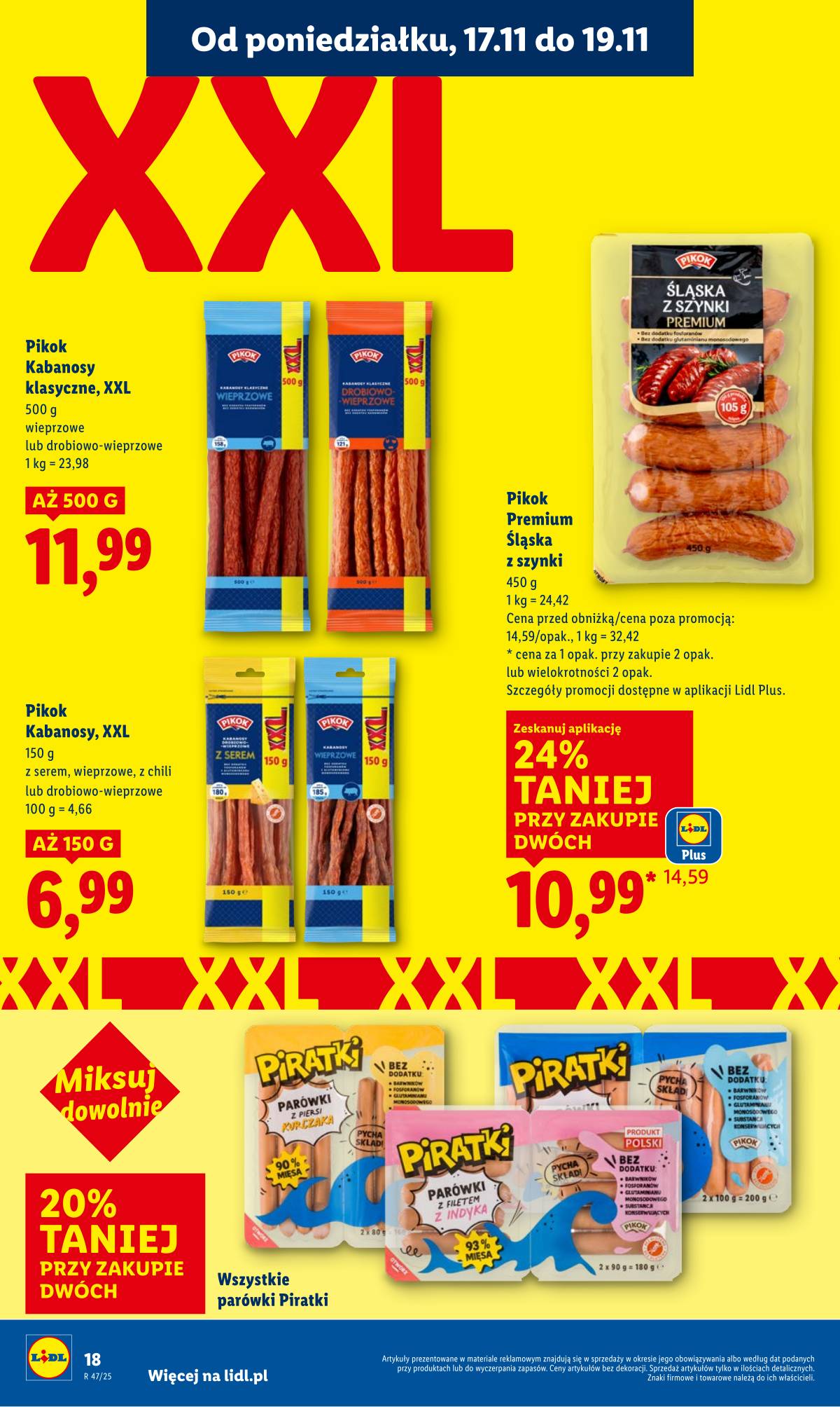 Lidl Lenkija - OFERTA WAŻNA OD 17.11 DO 19.11 18 puslapis