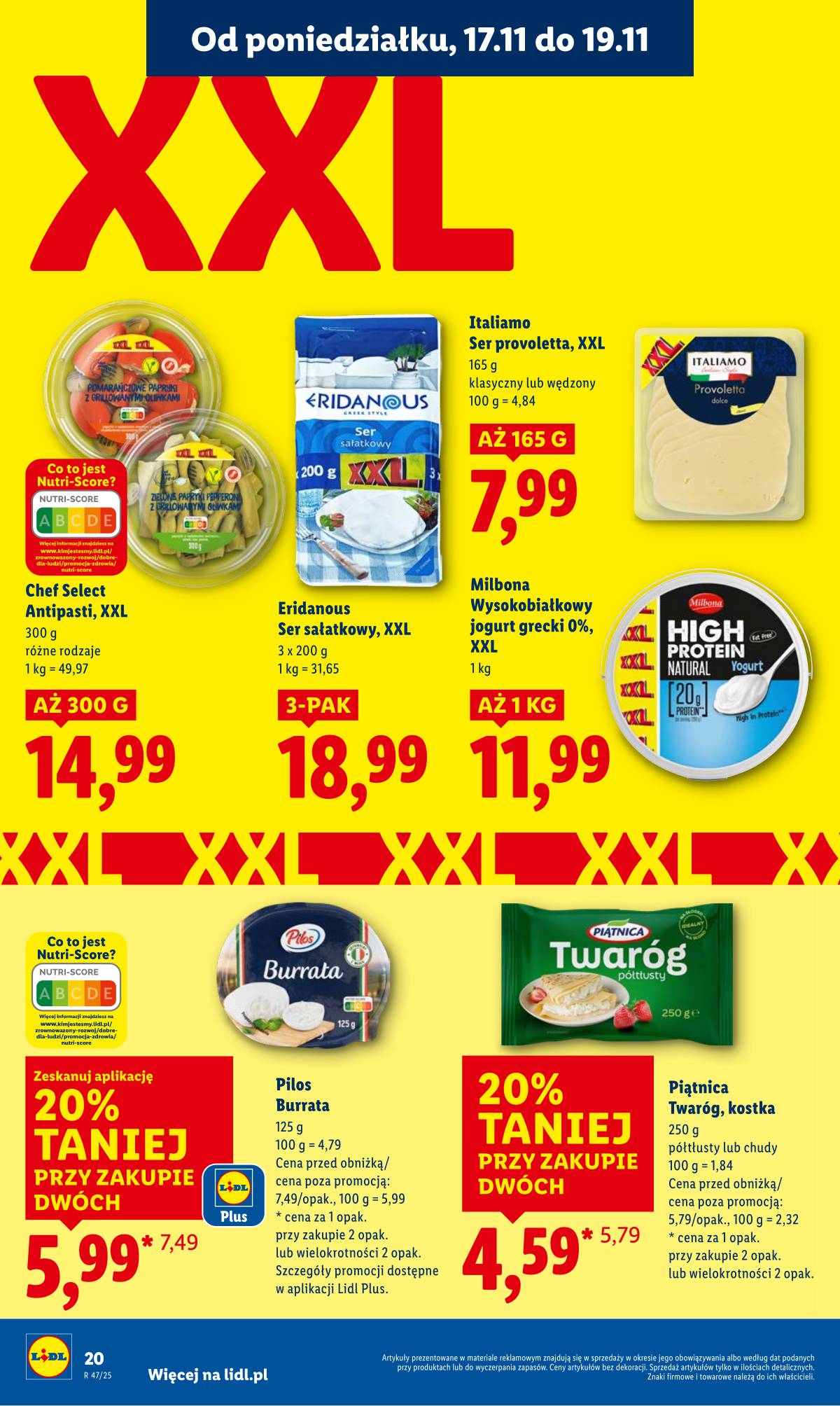 Lidl Lenkija - OFERTA WAŻNA OD 17.11 DO 19.11 20 puslapis