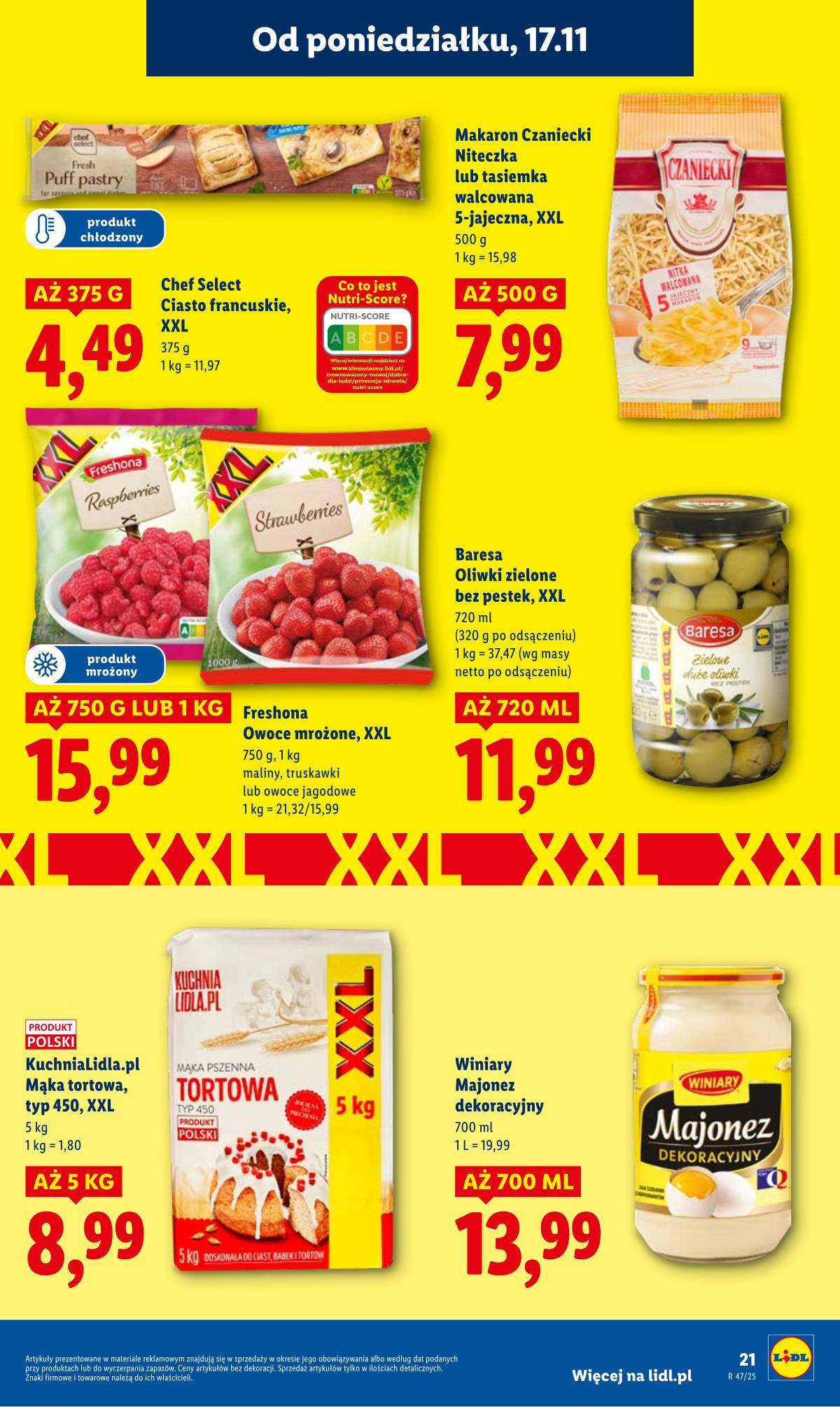 Lidl Lenkija - OFERTA WAŻNA OD 17.11 DO 19.11 21 puslapis