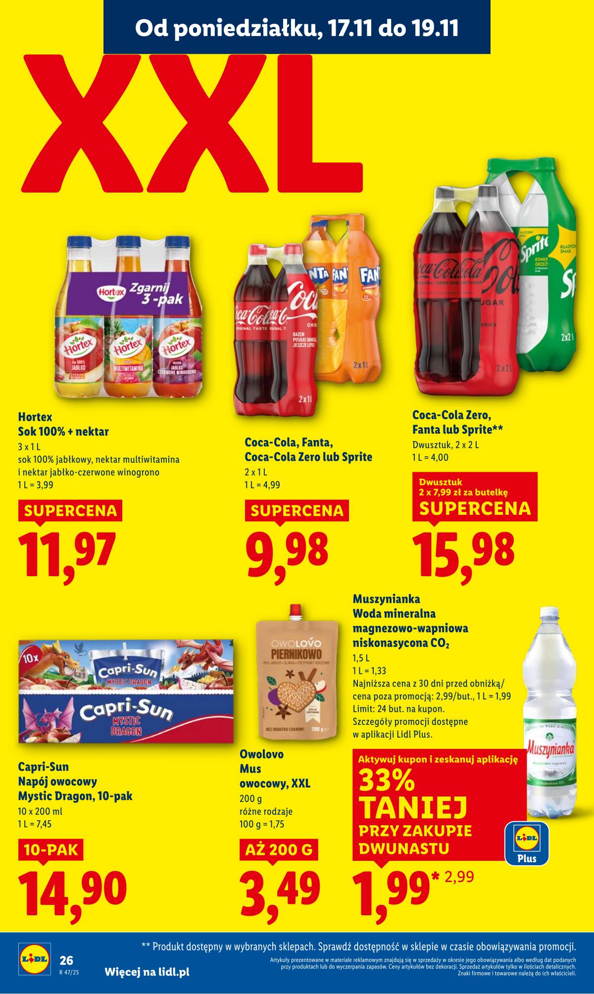 Lidl Lenkija - OFERTA WAŻNA OD 17.11 DO 19.11 26 puslapis