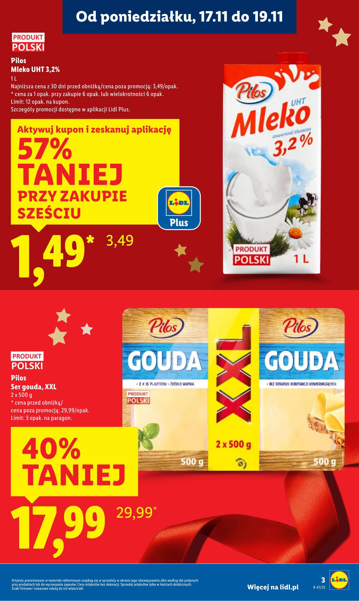 Lidl Lenkija - OFERTA WAŻNA OD 17.11 DO 19.11 3 puslapis