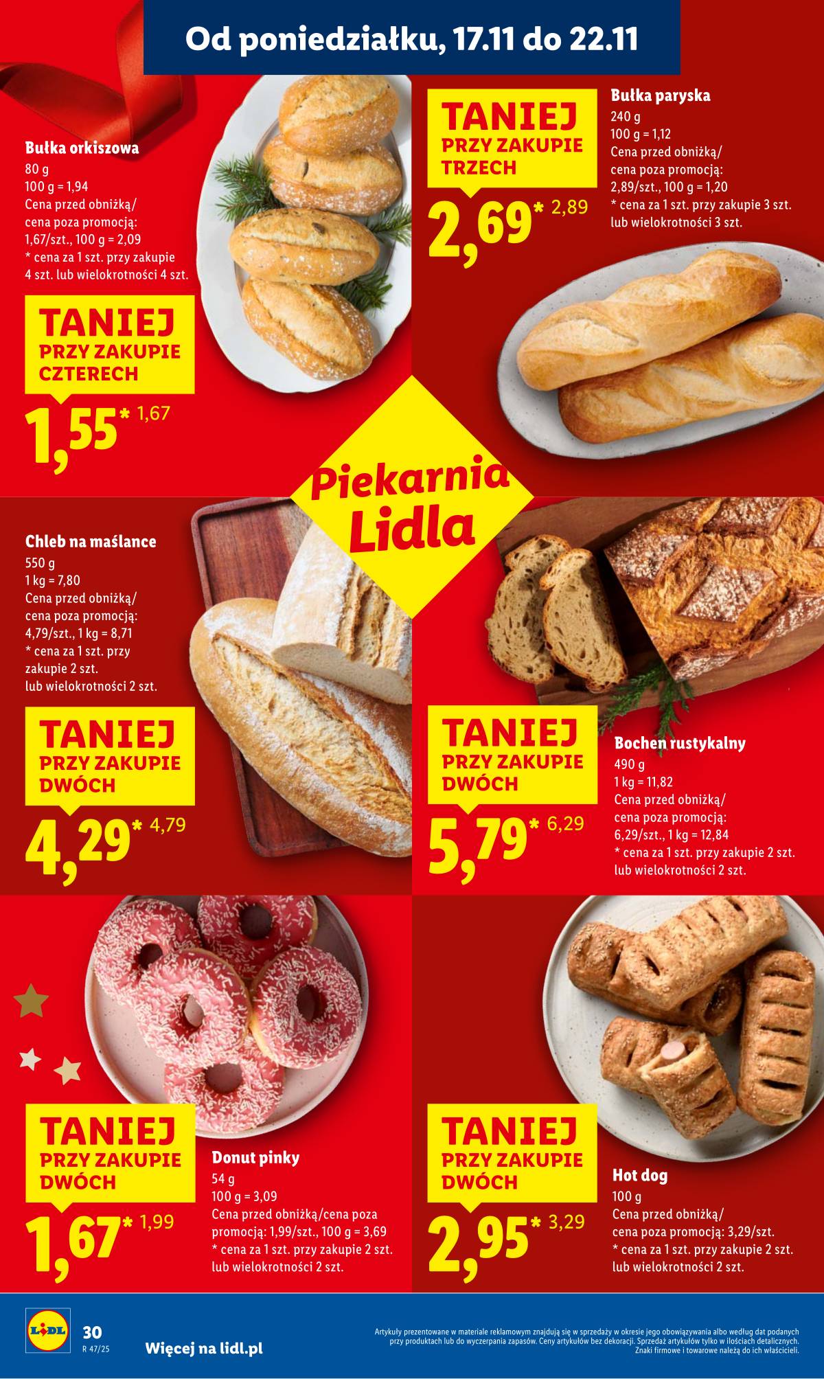Lidl Lenkija - OFERTA WAŻNA OD 17.11 DO 19.11 30 puslapis