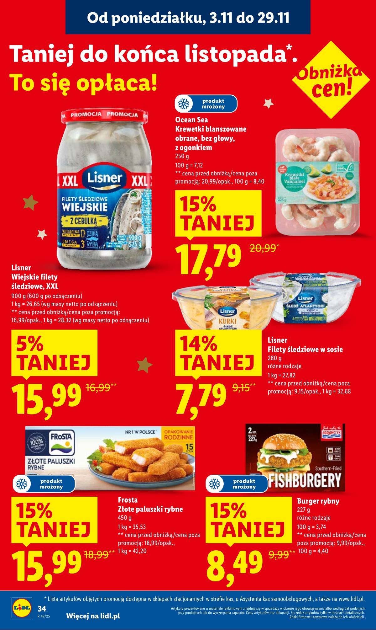 Lidl Lenkija - OFERTA WAŻNA OD 17.11 DO 19.11 34 puslapis