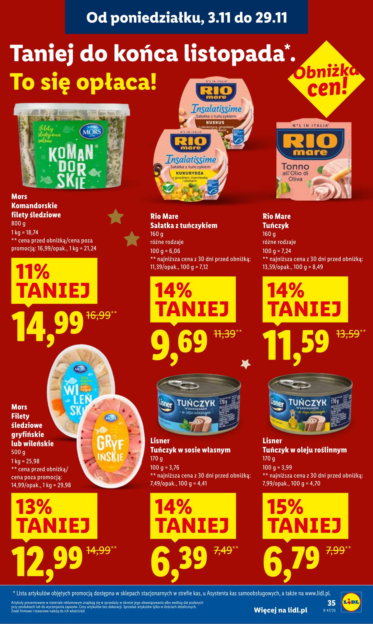 Lidl Lenkija - OFERTA WAŻNA OD 17.11 DO 19.11 35 puslapis