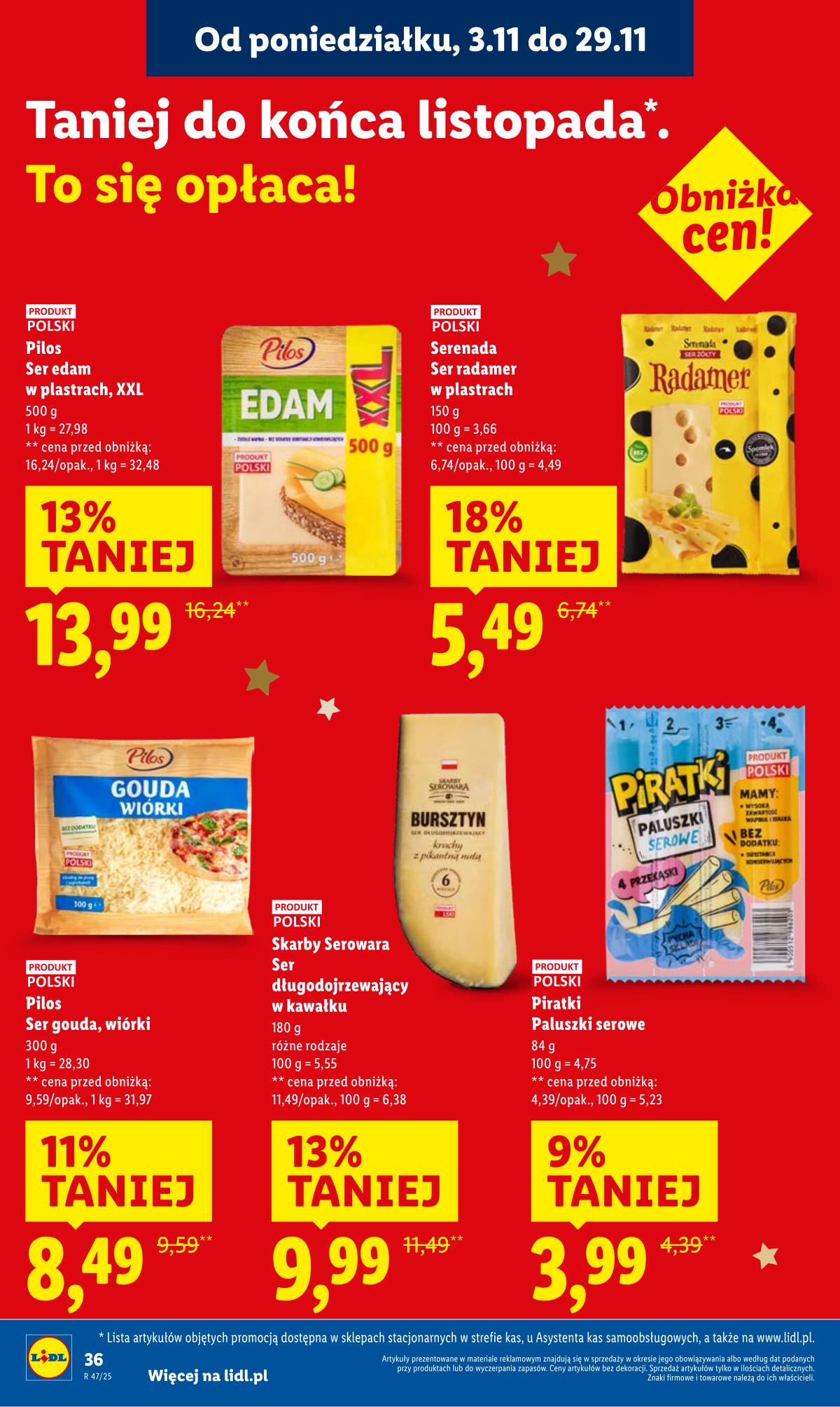 Lidl Lenkija - OFERTA WAŻNA OD 17.11 DO 19.11 36 puslapis