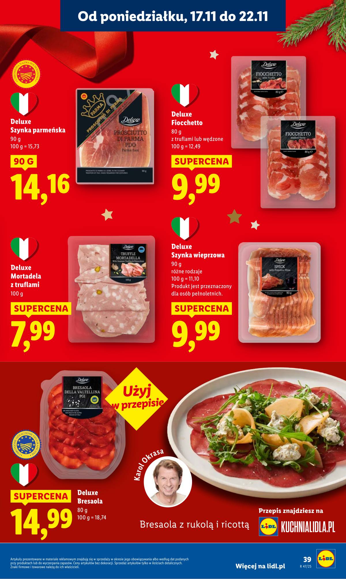 Lidl Lenkija - OFERTA WAŻNA OD 17.11 DO 19.11 39 puslapis