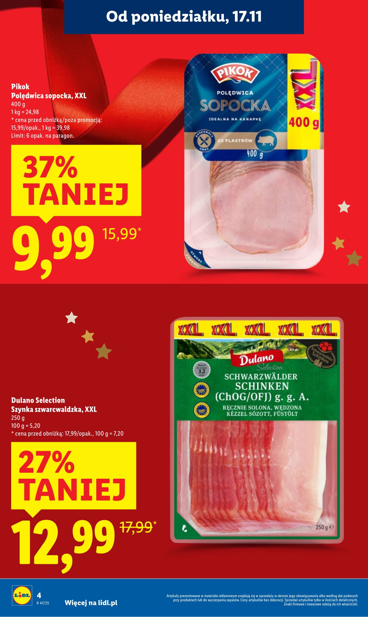 Lidl Lenkija - OFERTA WAŻNA OD 17.11 DO 19.11 4 puslapis
