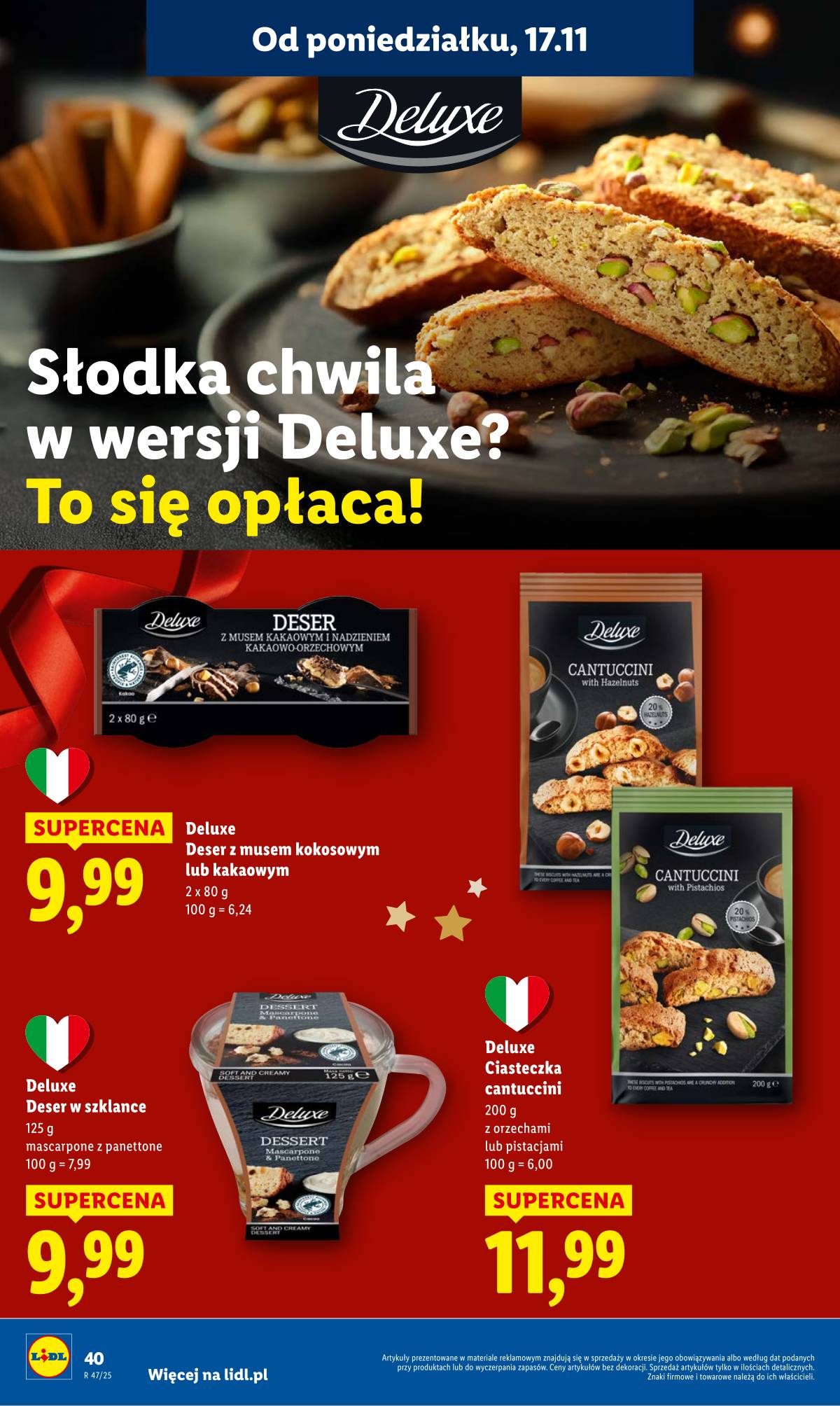 Lidl Lenkija - OFERTA WAŻNA OD 17.11 DO 19.11 40 puslapis