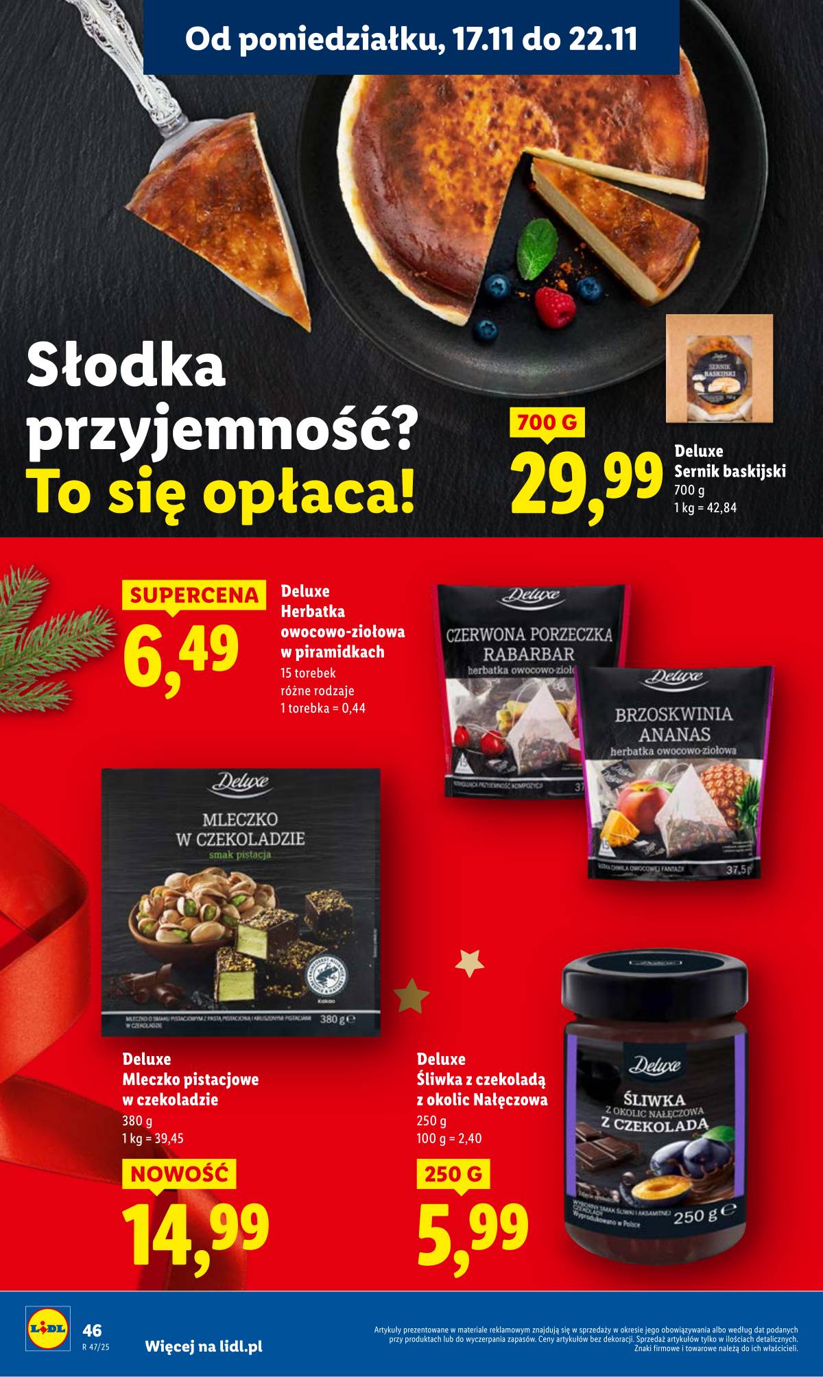 Lidl Lenkija - OFERTA WAŻNA OD 17.11 DO 19.11 46 puslapis