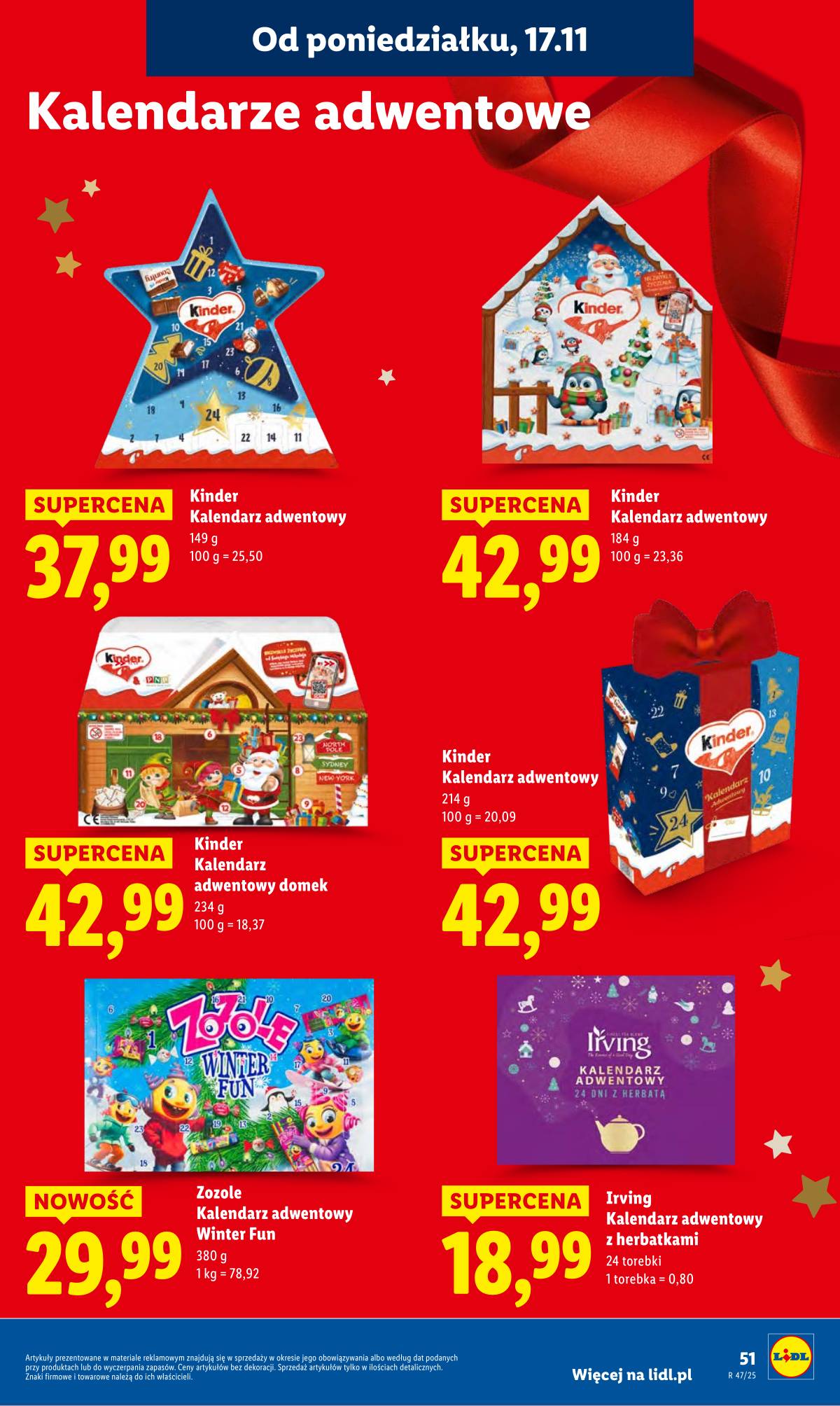 Lidl Lenkija - OFERTA WAŻNA OD 17.11 DO 19.11 51 puslapis