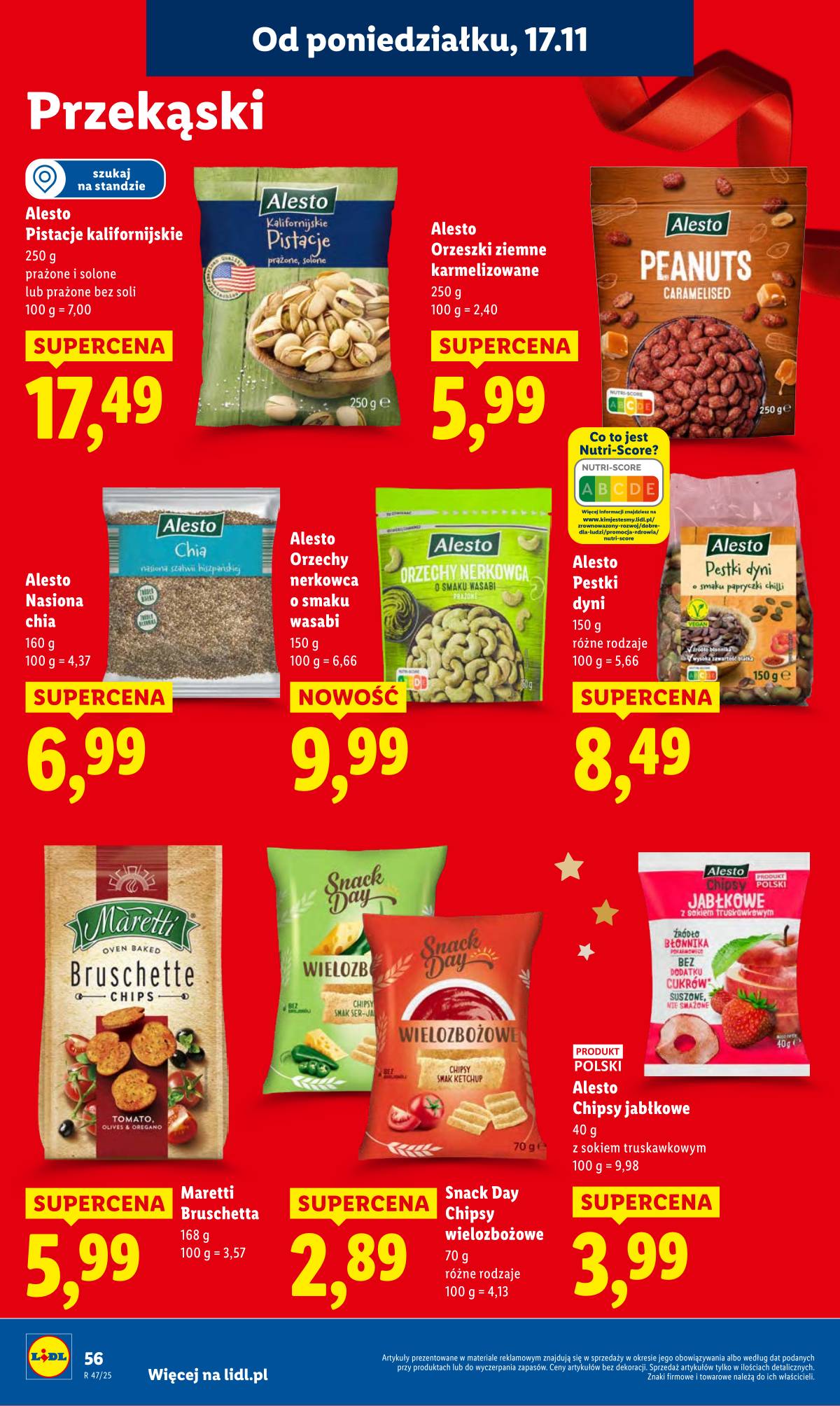 Lidl Lenkija - OFERTA WAŻNA OD 17.11 DO 19.11 56 puslapis