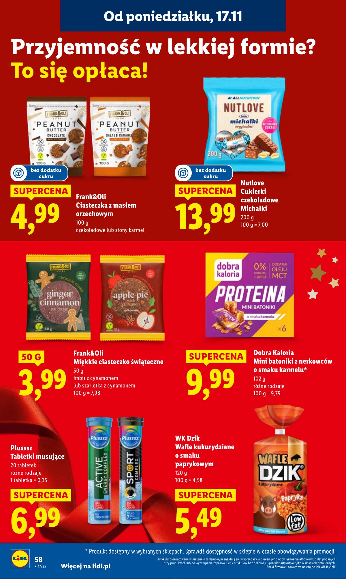 Lidl Lenkija - OFERTA WAŻNA OD 17.11 DO 19.11 58 puslapis