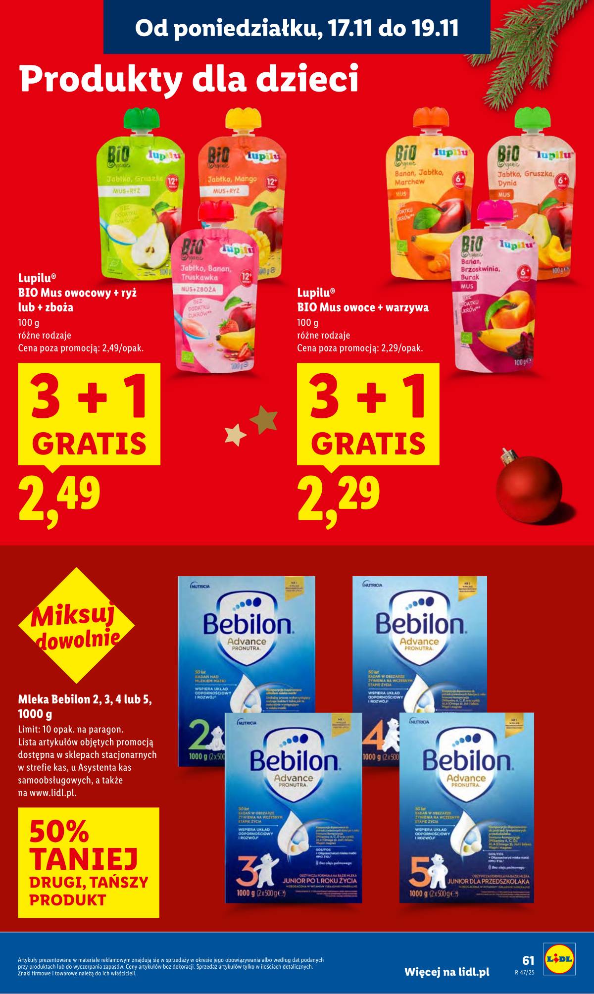 Lidl Lenkija - OFERTA WAŻNA OD 17.11 DO 19.11 61 puslapis