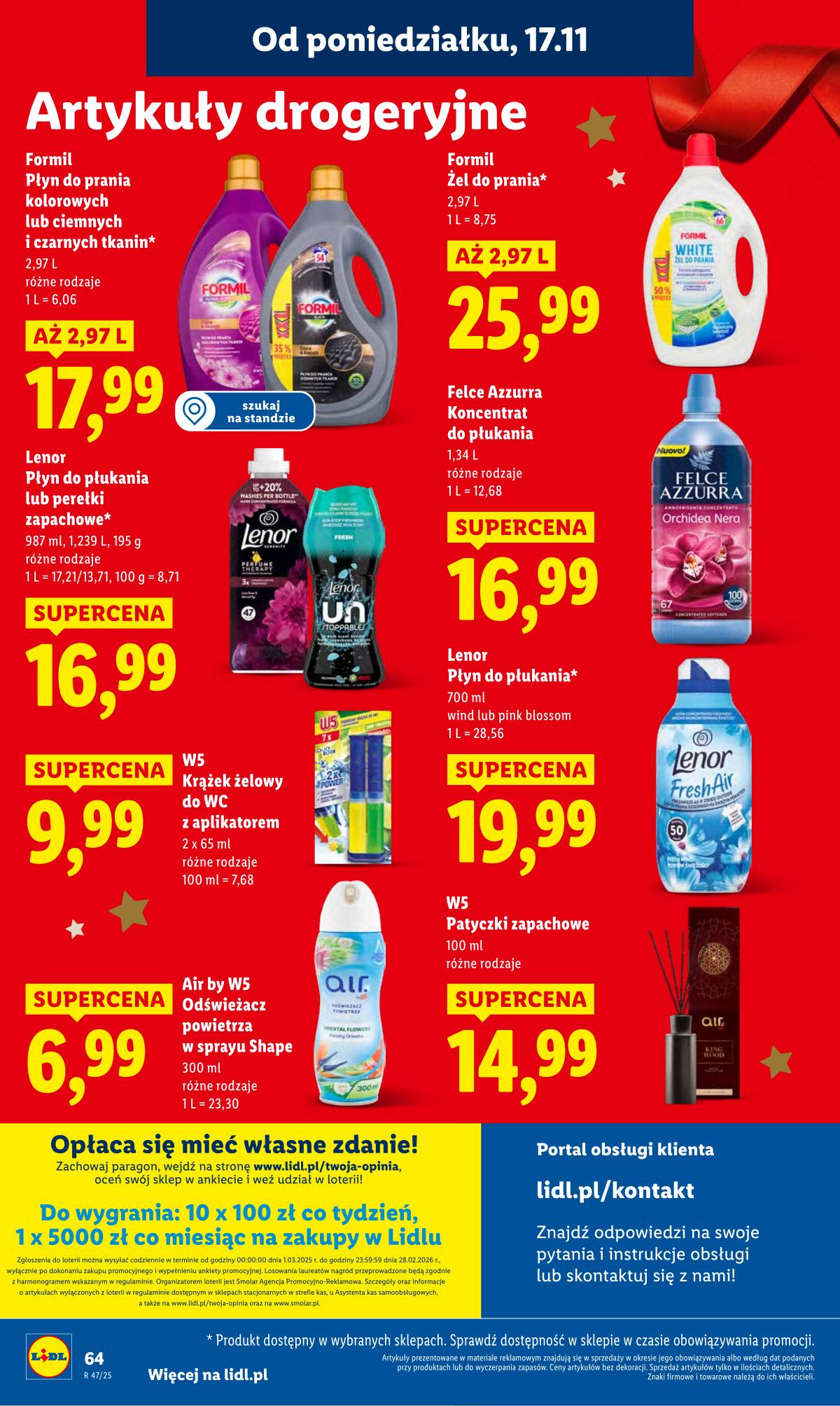 Lidl Lenkija - OFERTA WAŻNA OD 17.11 DO 19.11 64 puslapis