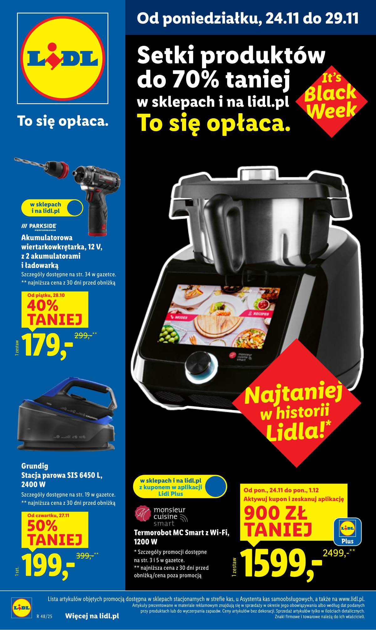 Lidl Lenkija - OFERTA WAŻNA OD 24.11 1 puslapis