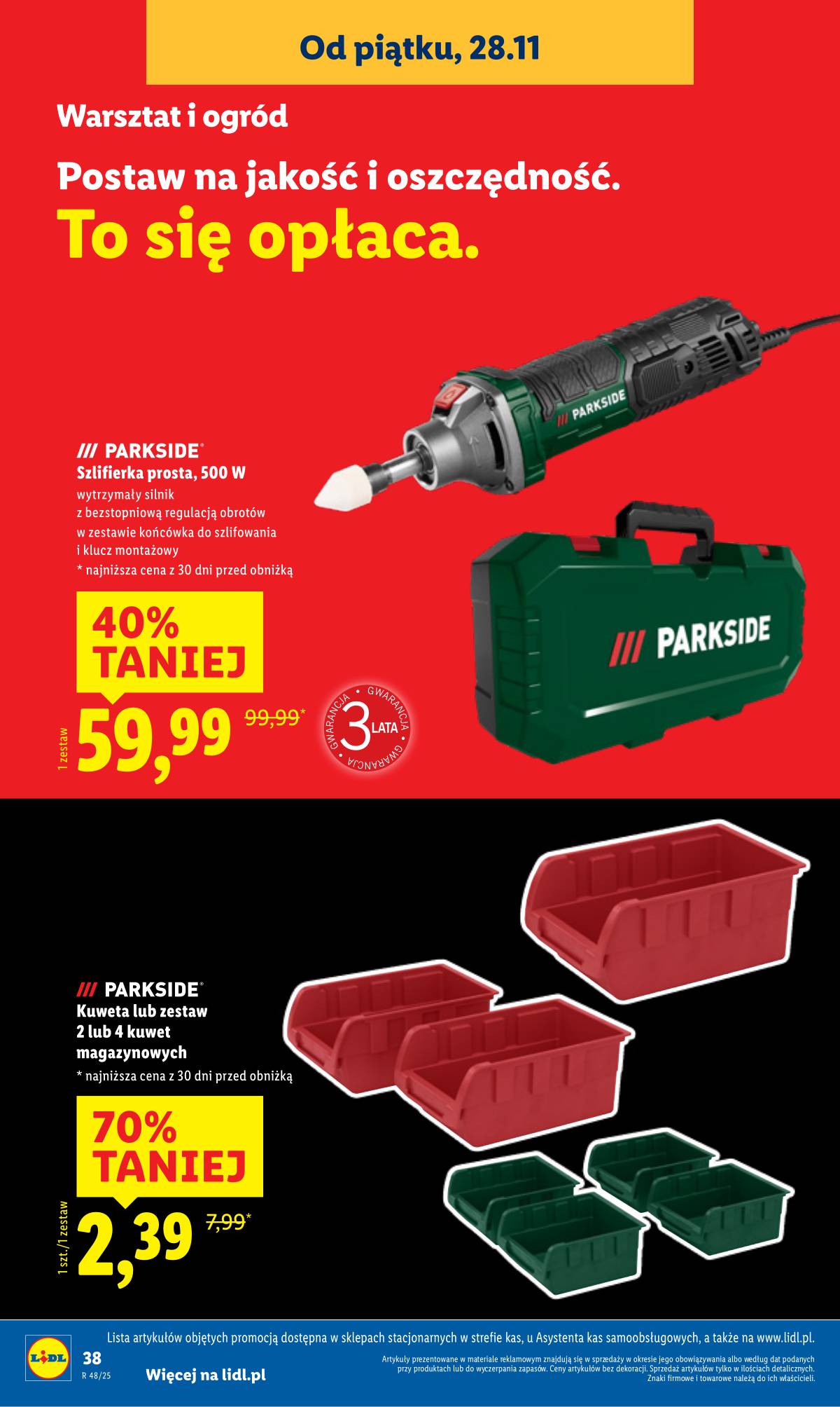 Lidl Lenkija - OFERTA WAŻNA OD 24.11 42 puslapis