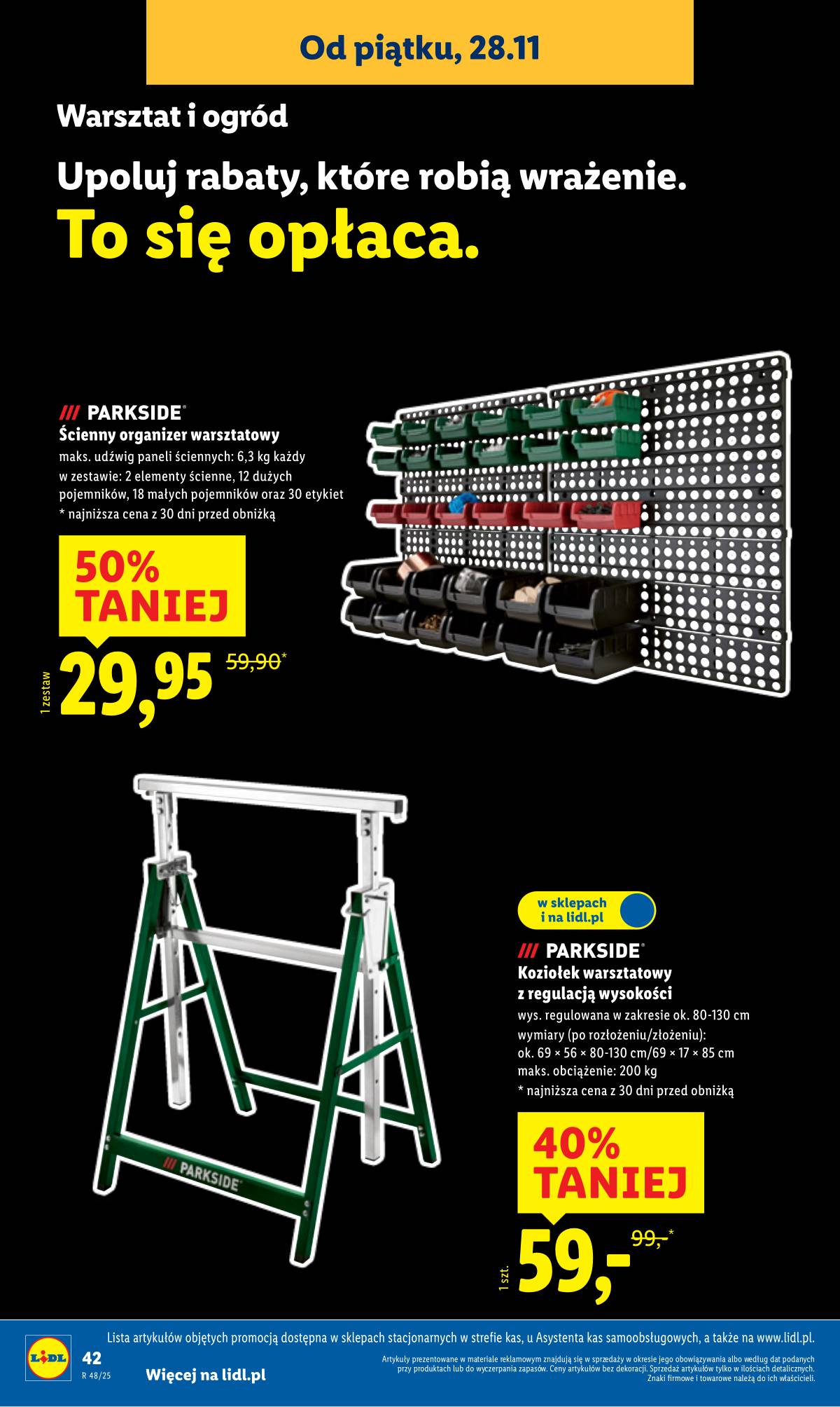 Lidl Lenkija - OFERTA WAŻNA OD 24.11 46 puslapis