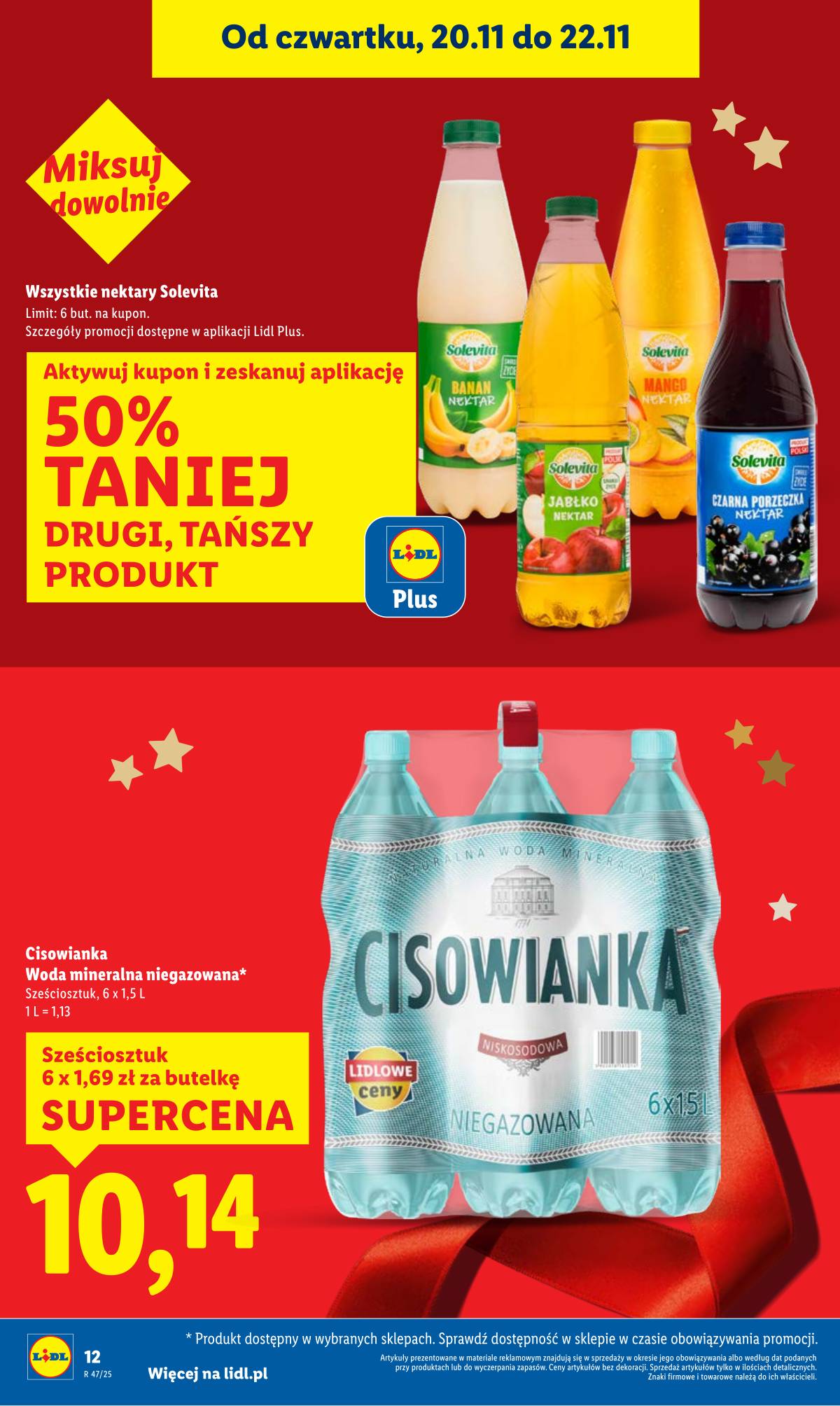 Lidl Lenkija - OFERTA WAŻNA OD 20.11 DO 22.11 12 puslapis