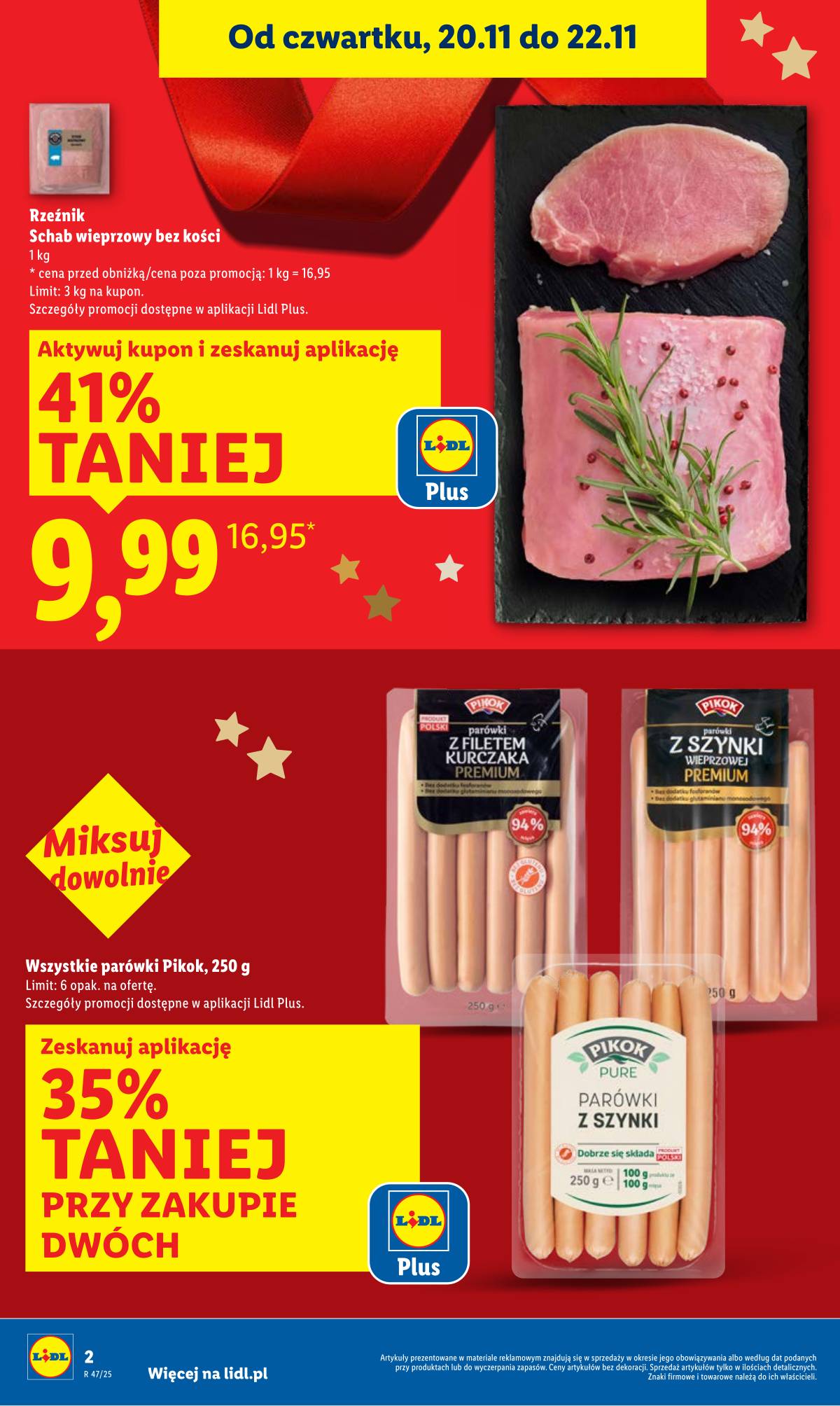 Lidl Lenkija - OFERTA WAŻNA OD 20.11 DO 22.11 2 puslapis