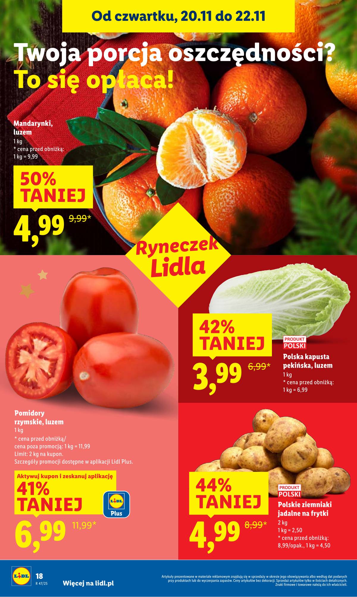 Lidl Lenkija - OFERTA WAŻNA OD 20.11 DO 22.11 20 puslapis