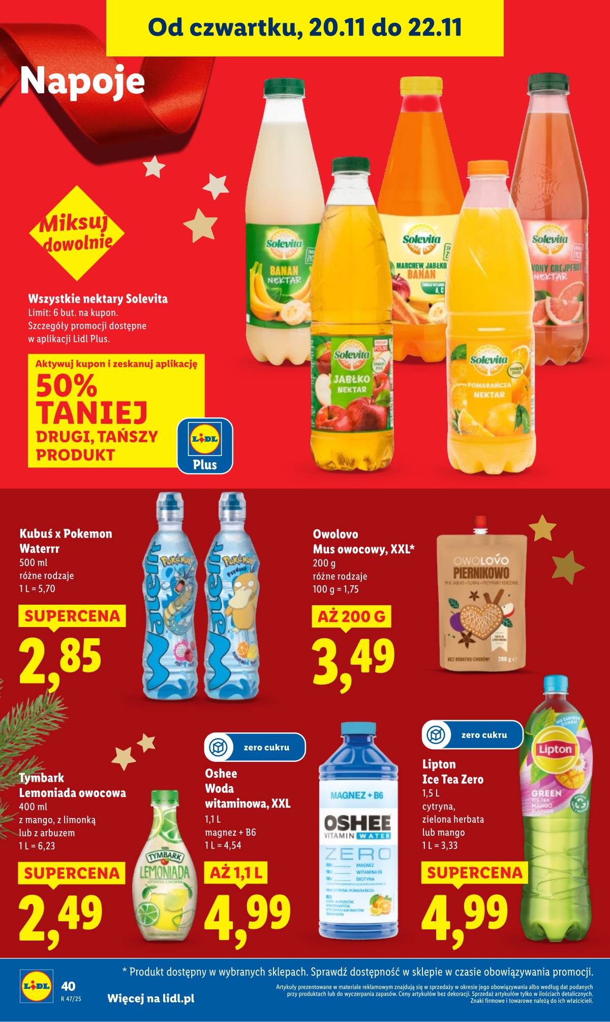 Lidl Lenkija - OFERTA WAŻNA OD 20.11 DO 22.11 42 puslapis
