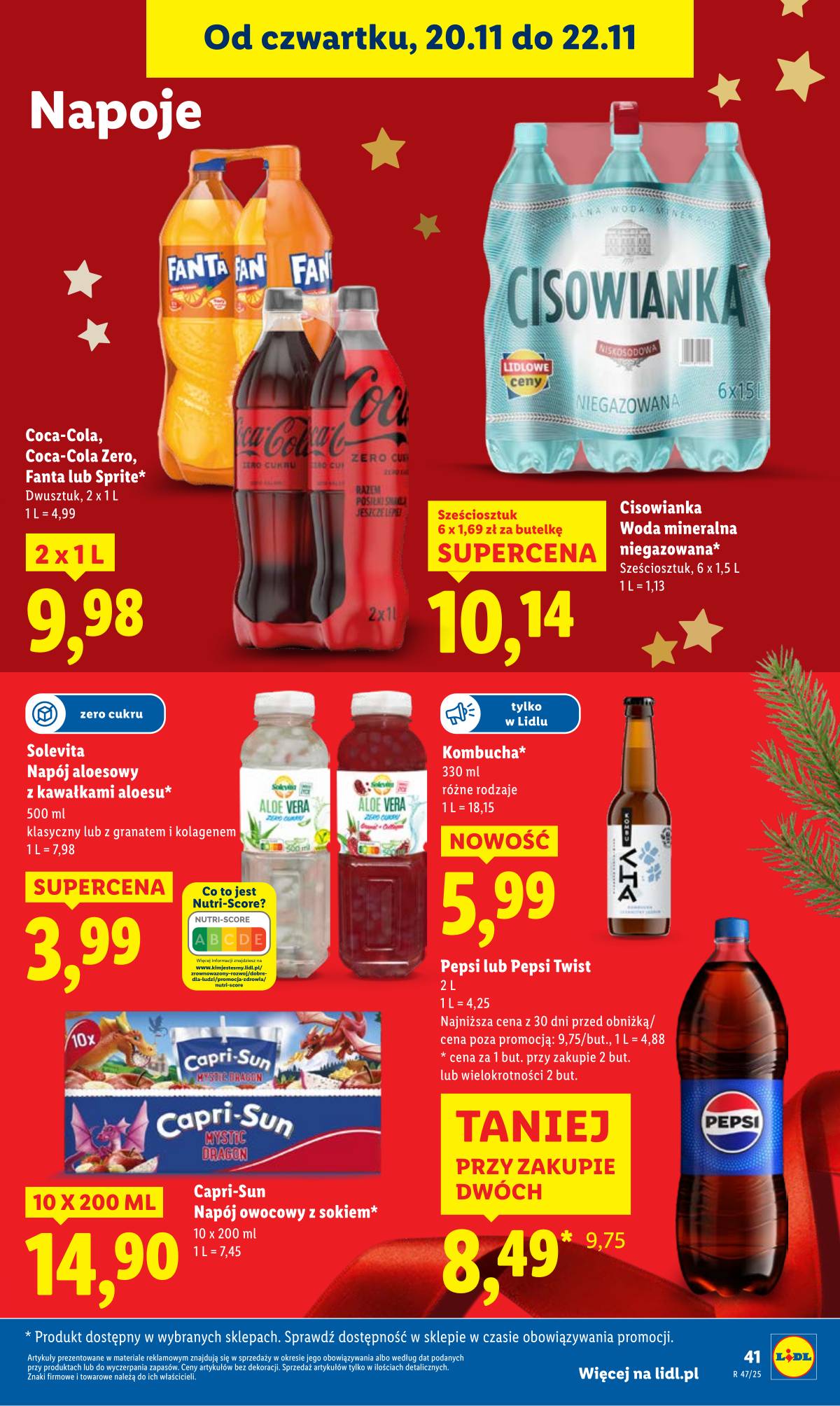 Lidl Lenkija - OFERTA WAŻNA OD 20.11 DO 22.11 43 puslapis