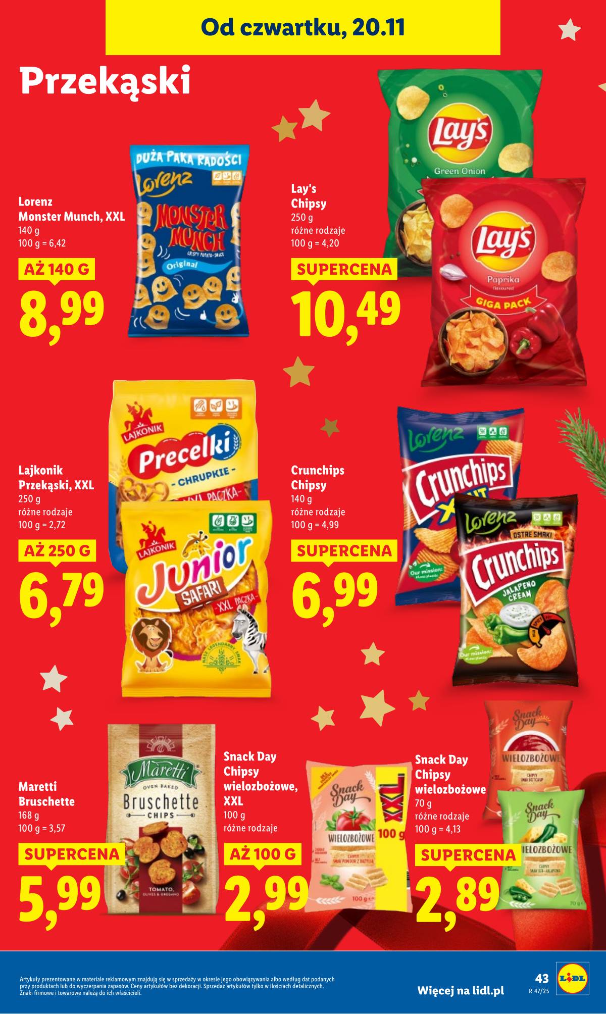 Lidl Lenkija - OFERTA WAŻNA OD 20.11 DO 22.11 47 puslapis