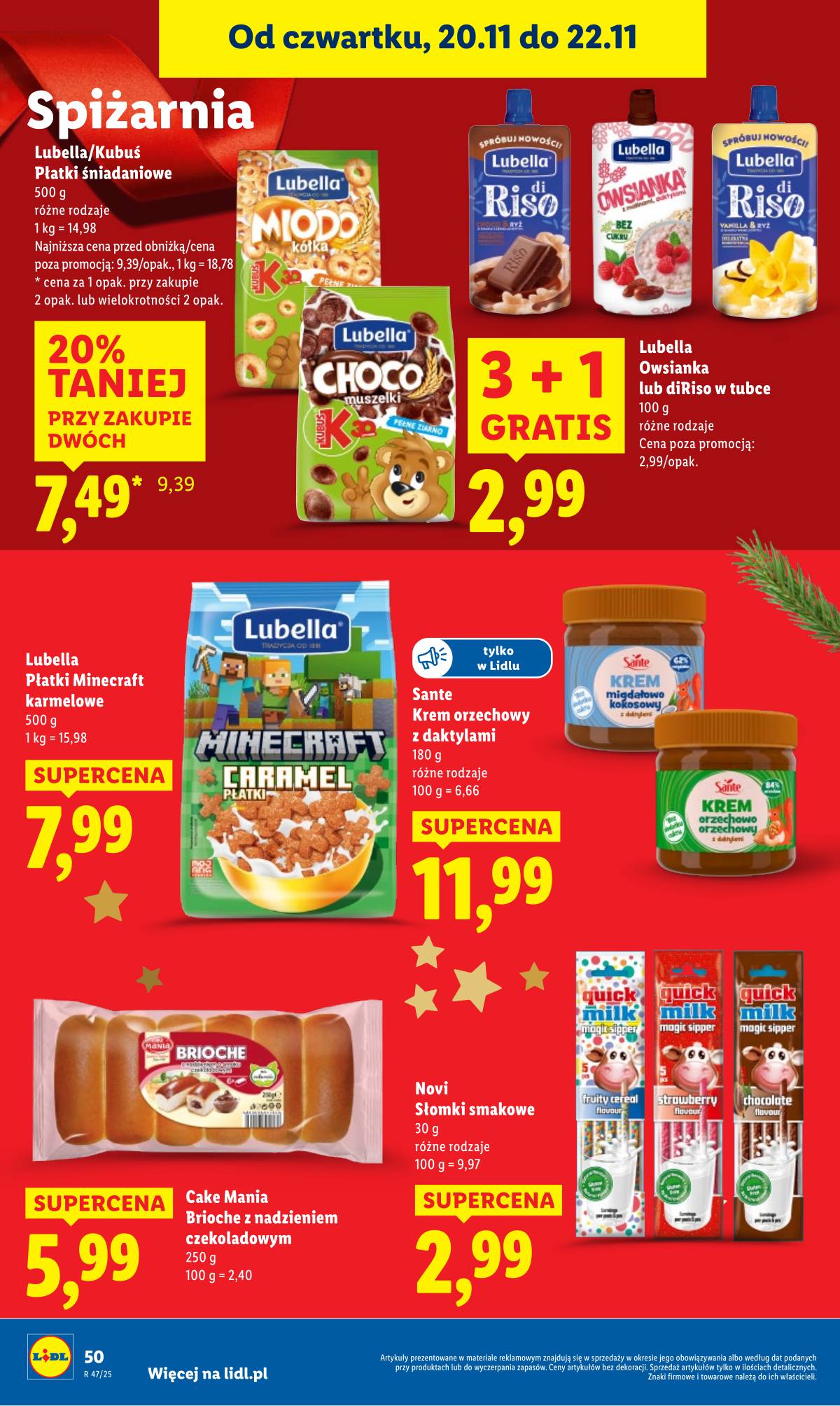 Lidl Lenkija - OFERTA WAŻNA OD 20.11 DO 22.11 54 puslapis