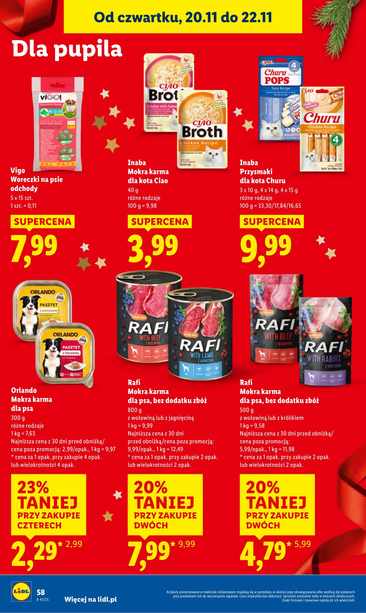 Lidl Lenkija - OFERTA WAŻNA OD 20.11 DO 22.11 62 puslapis